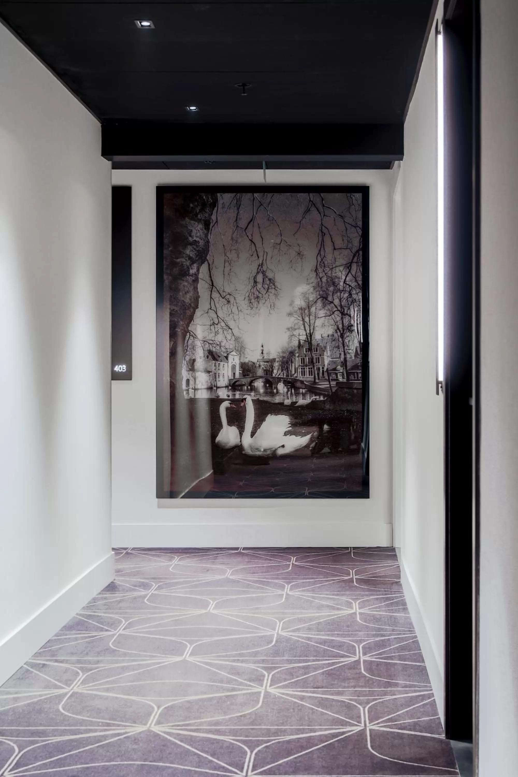 Facade/entrance in Radisson Blu Hotel, Bruges