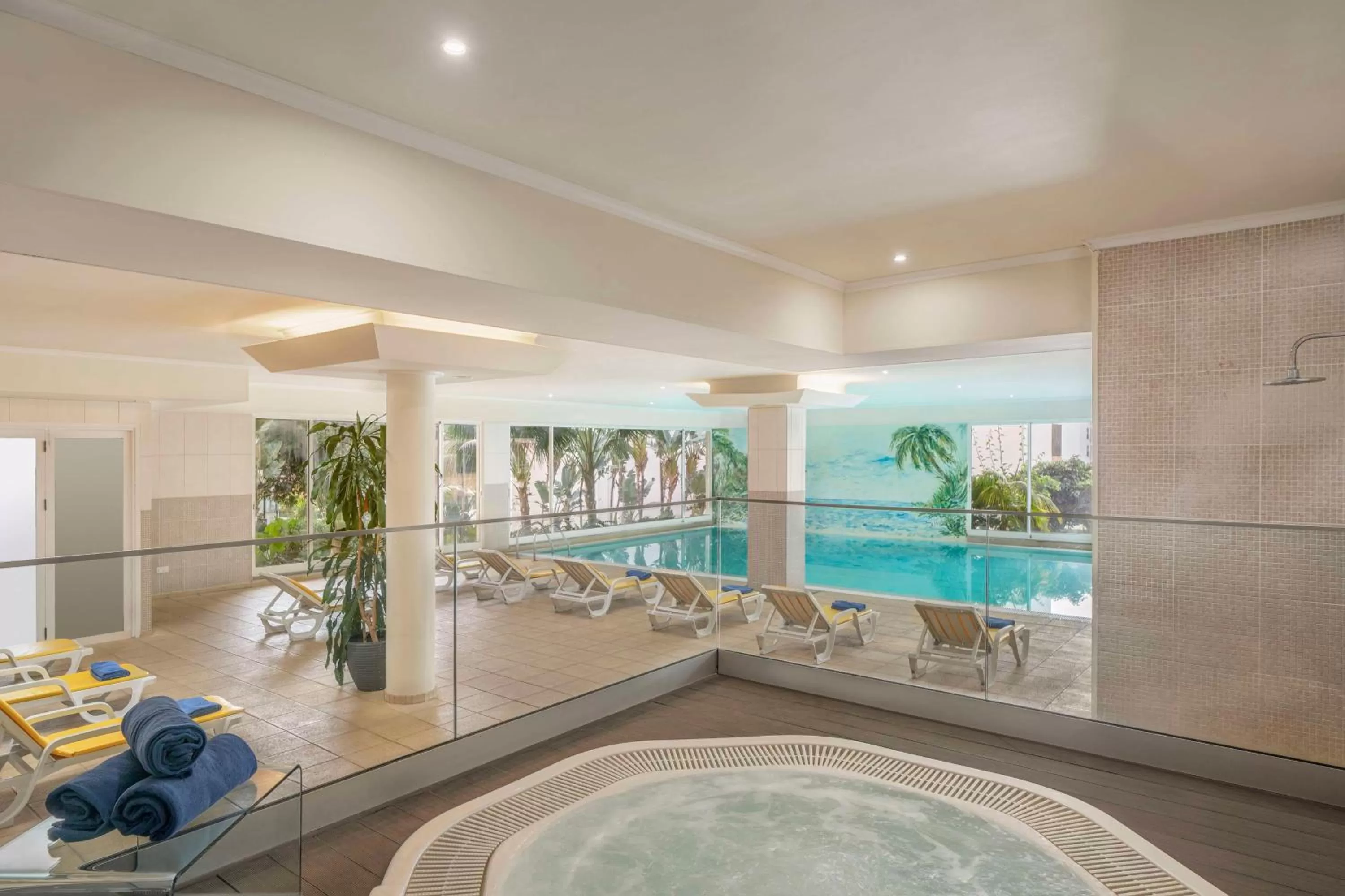 Pool view in Dorisol Estrelicia Hotel