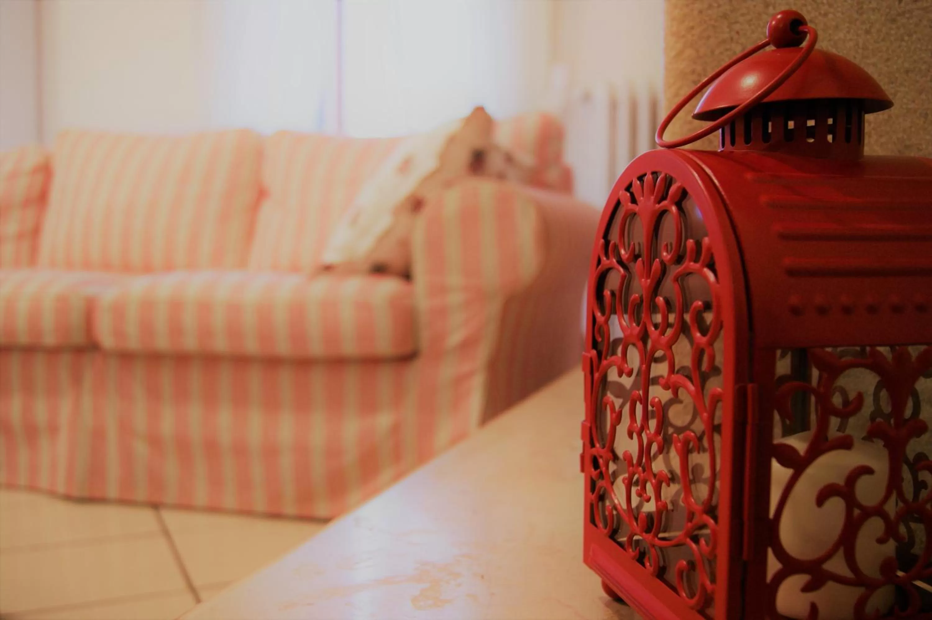 Living room in B&B Ponte Rio