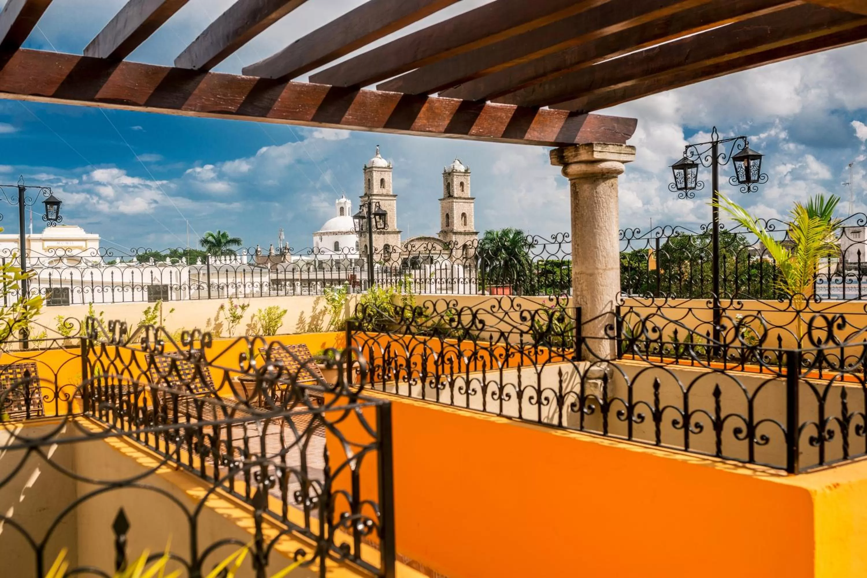 Balcony/Terrace in Hotel Colonial de Merida