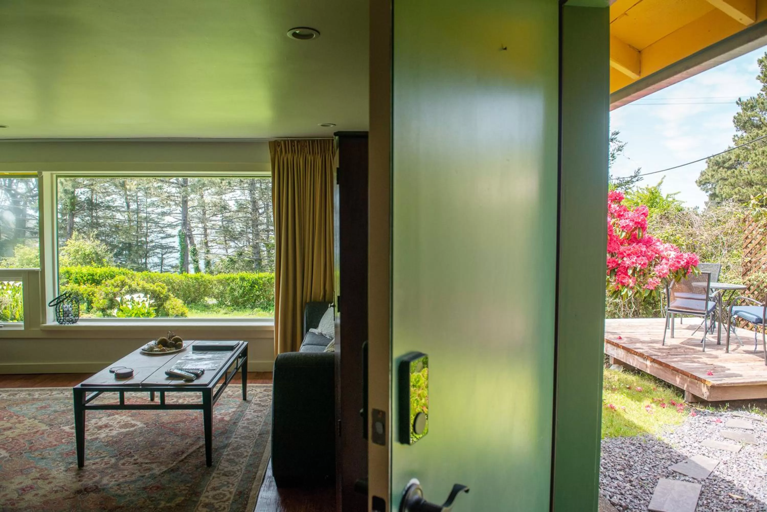 Patio in Inn at Buckhorn Cove