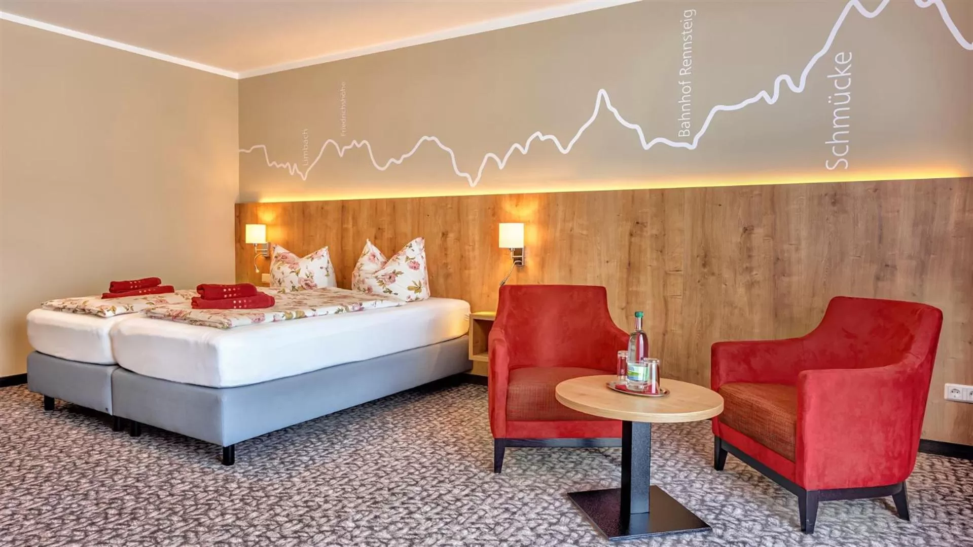 Living room in Hotel & Pension Traumblick