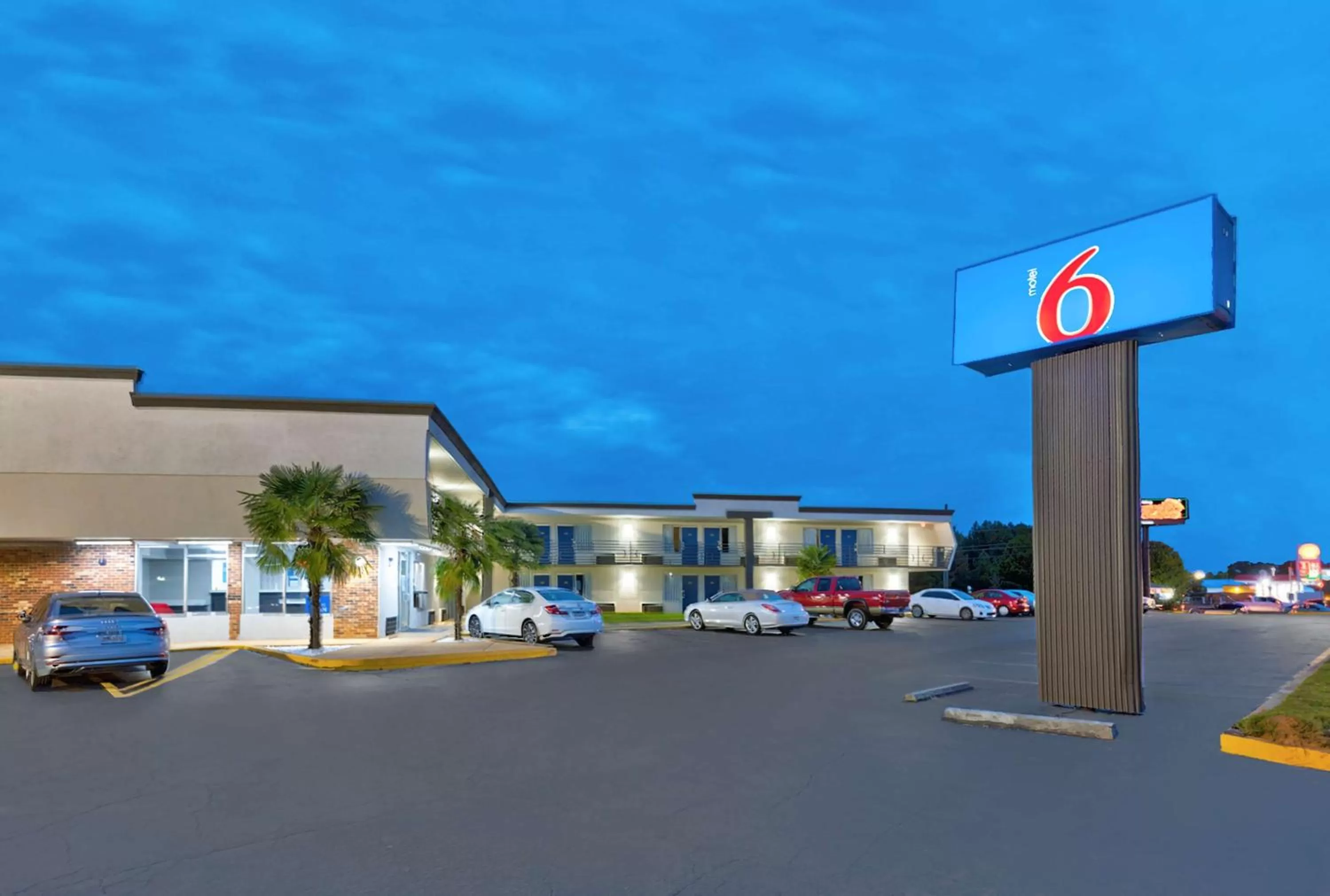 Property building in Motel 6 McDonough, GA