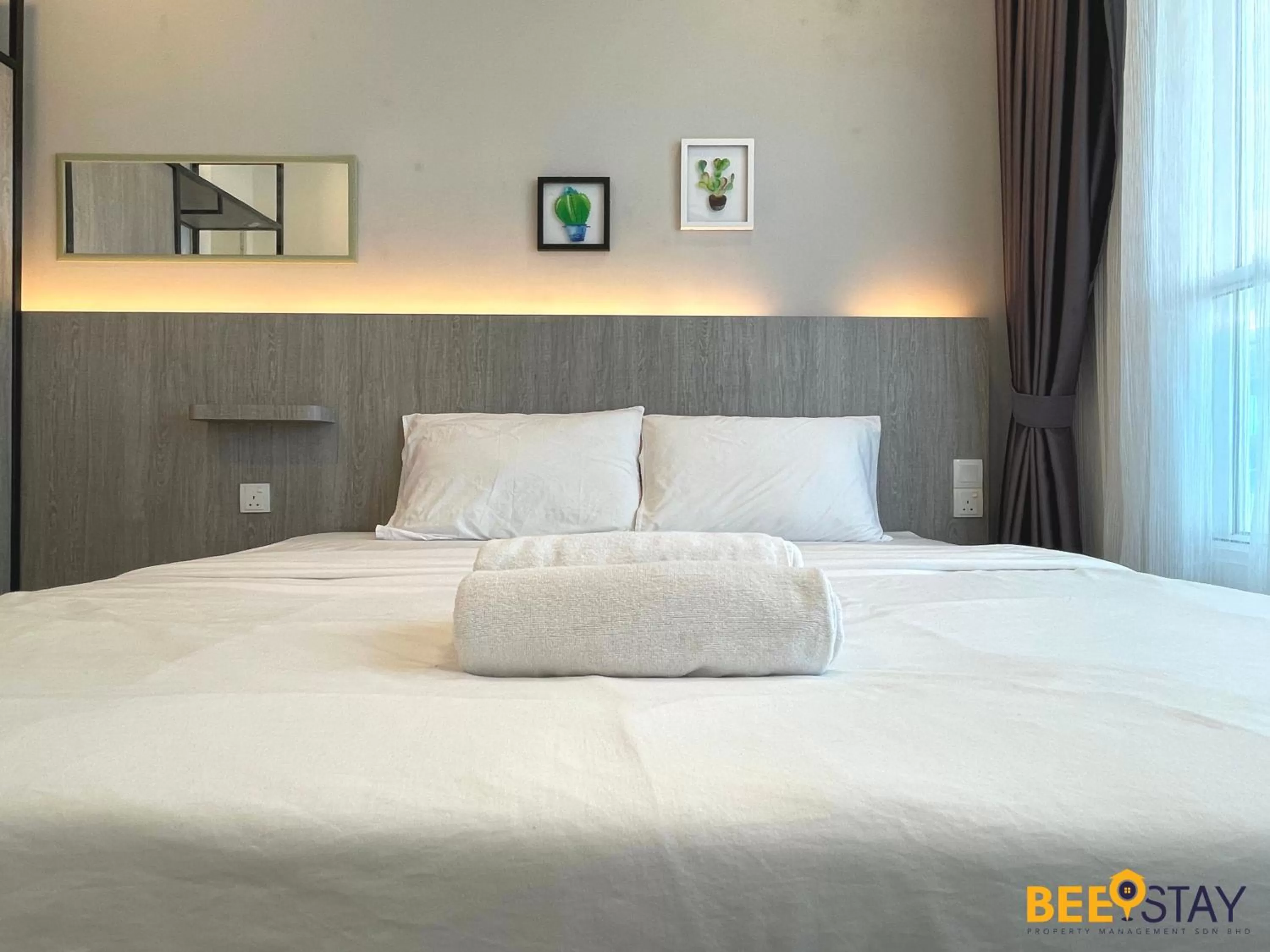 Bed in The Wave Suites Melaka by BEESTAY