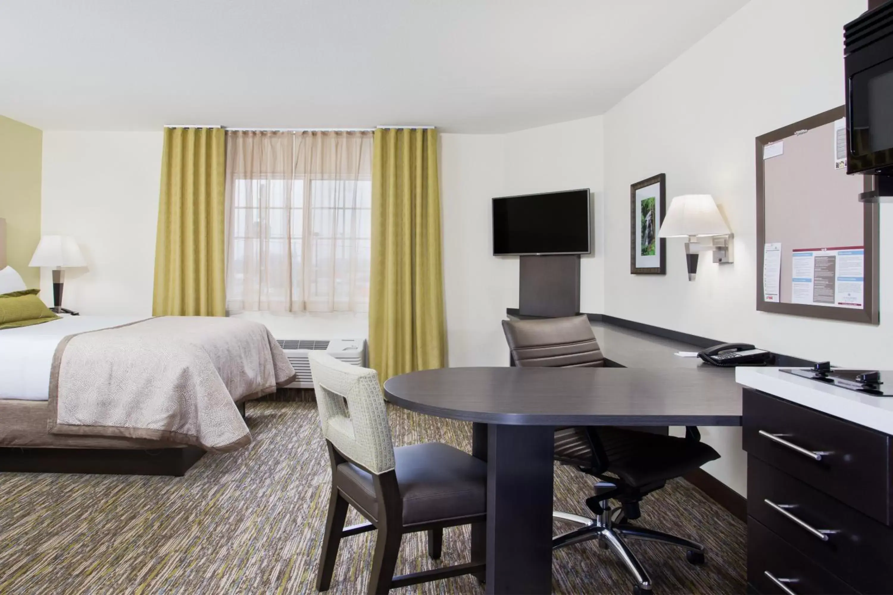 Queen Studio Suite with Roll In Shower - Mobility Accessible in Candlewood Suites Fort Campbell - Oak Grove by IHG Queen Studio Suite with Roll In Shower - Mobility Accessible in Candlewood Suites Fort Campbell - Oak Grove by IHG