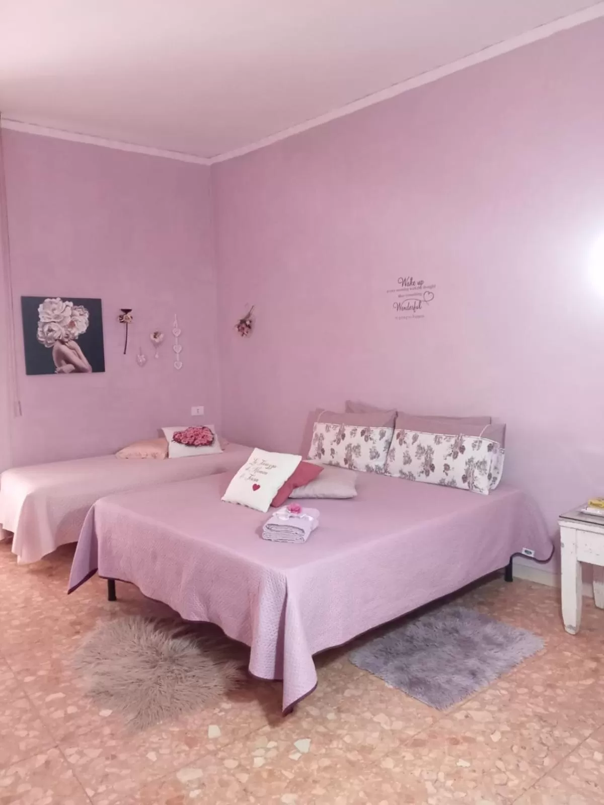 Bed in La Terrazza di Monica & Teresa