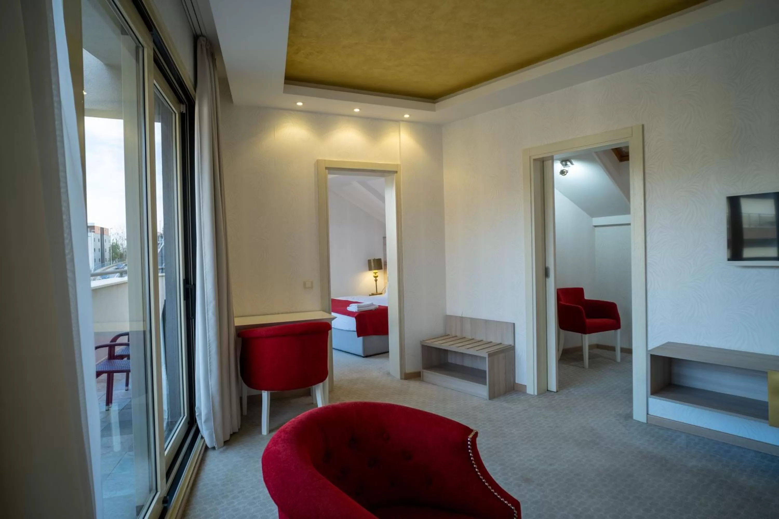 Photo of the whole room, Seating Area in Hotel Atina