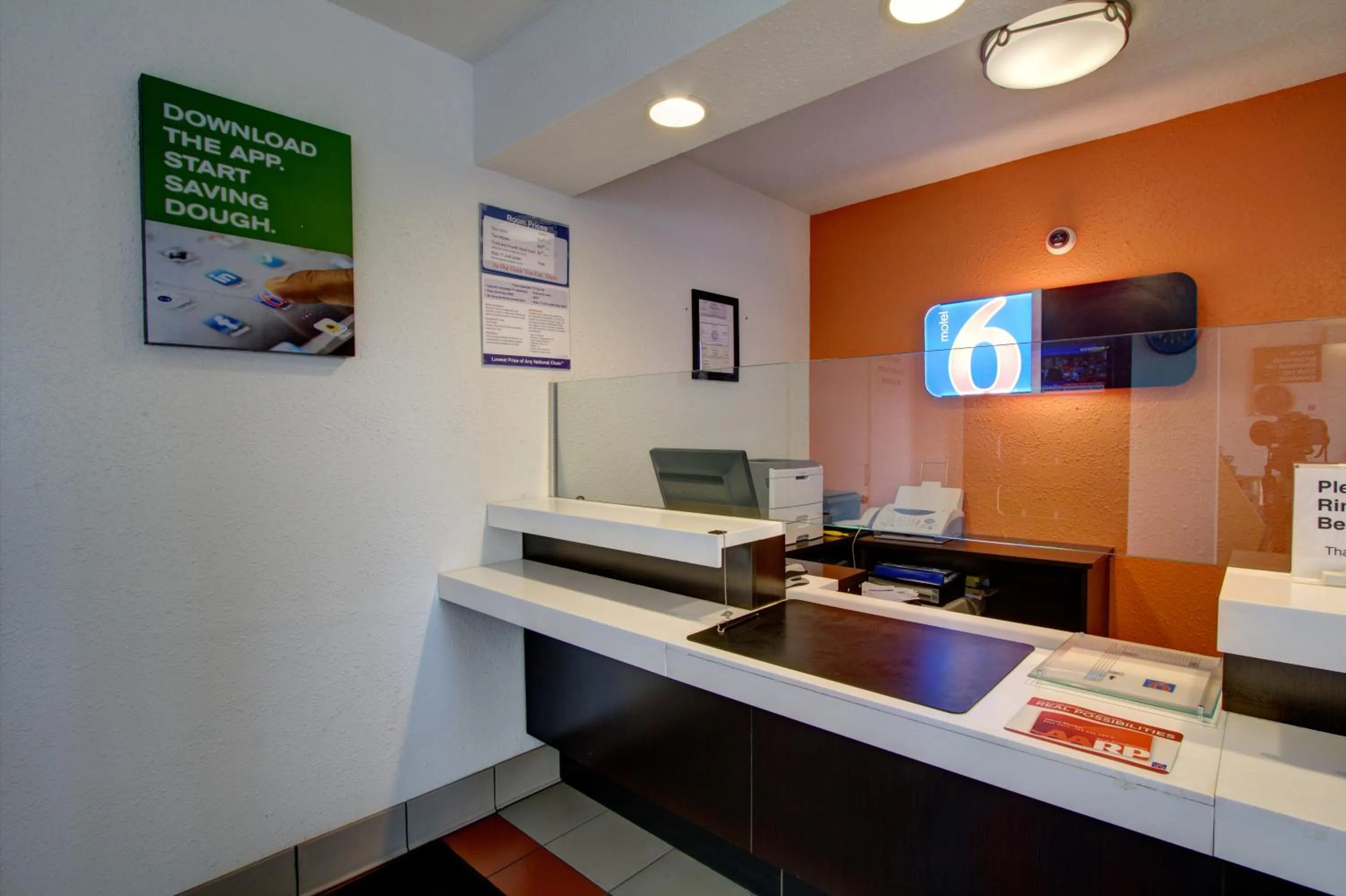 Lobby or reception in Motel 6-Richfield, OH
