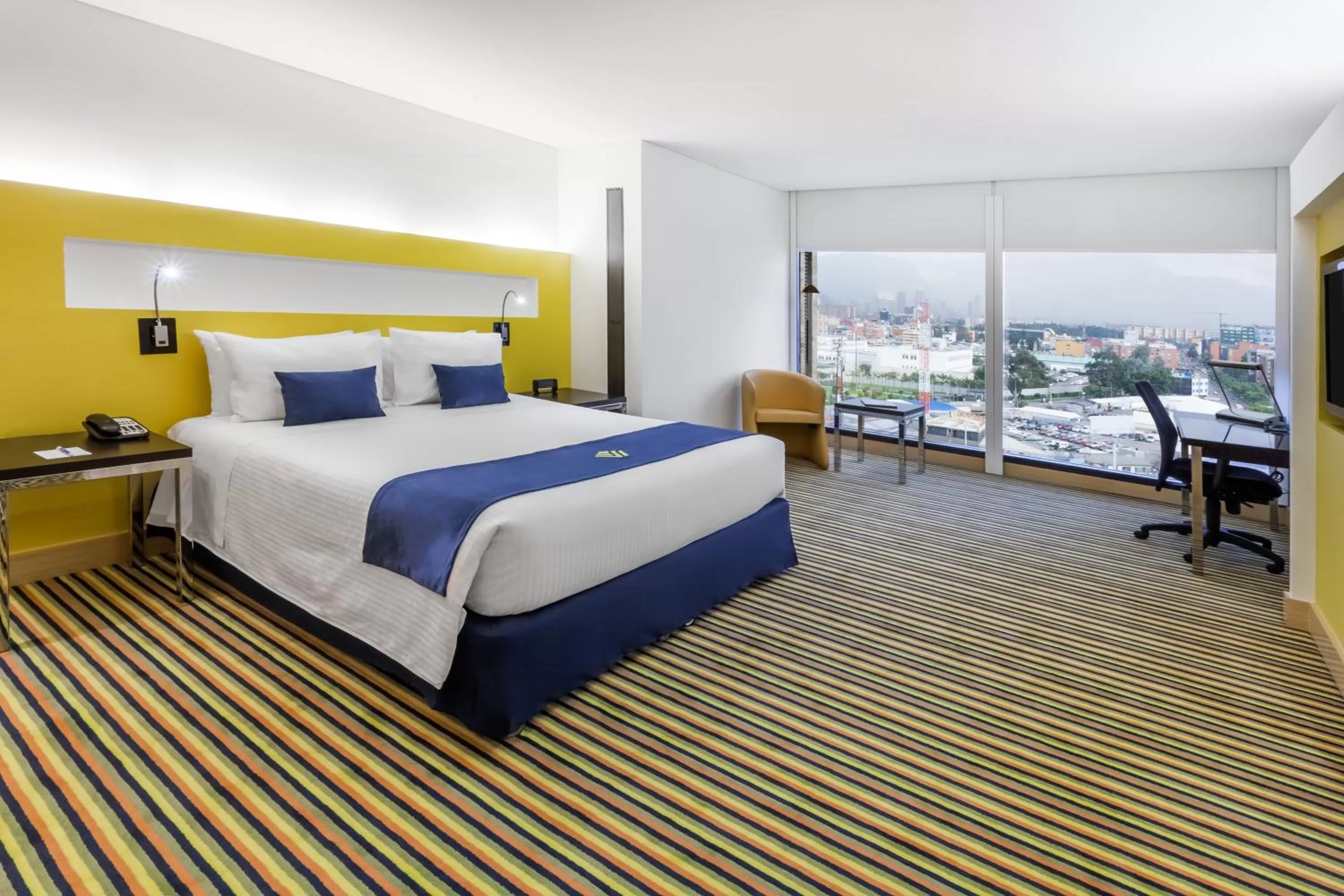 Bedroom, Bed in Wyndham Bogota