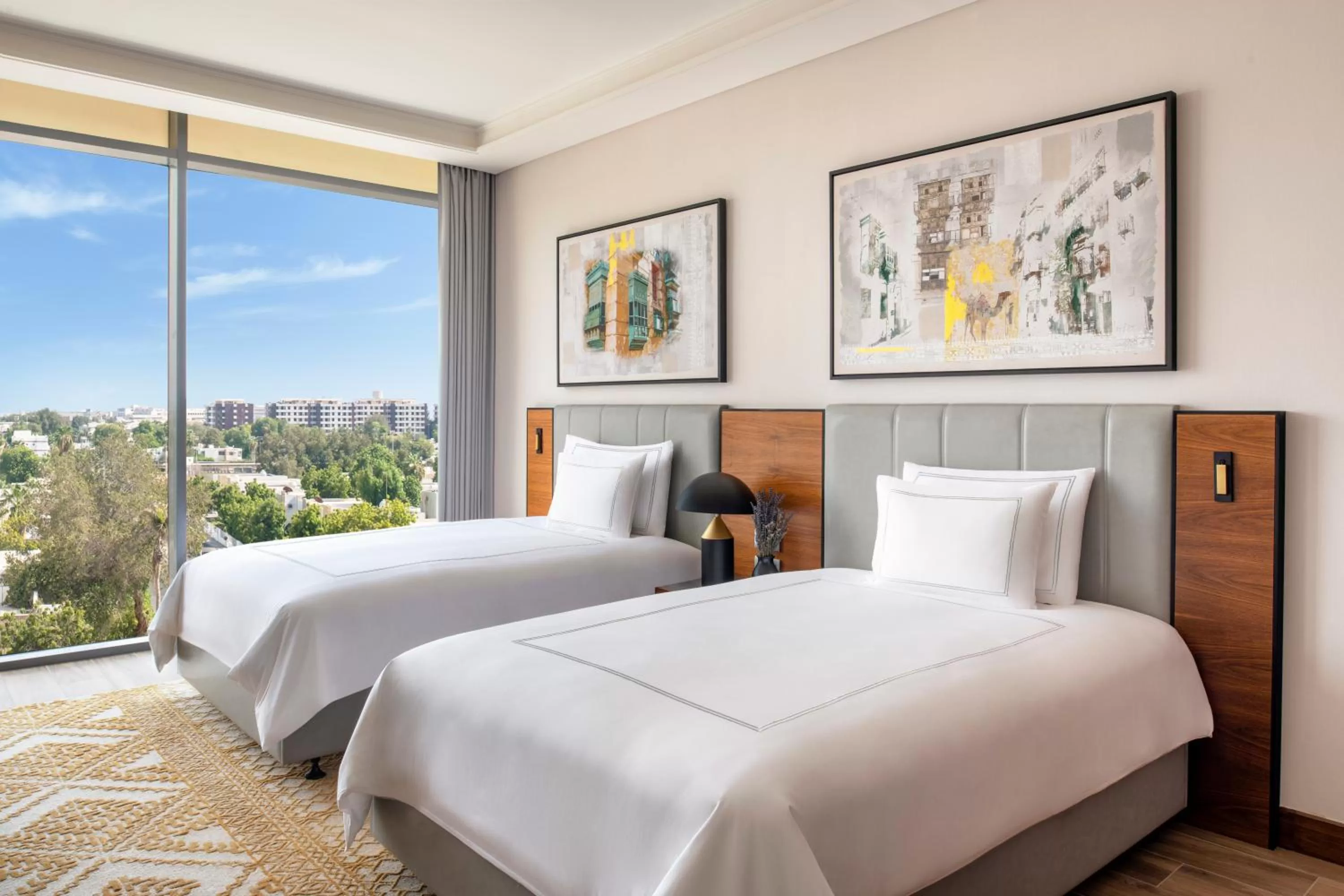 Shower, Bed in Swissotel Living Jeddah