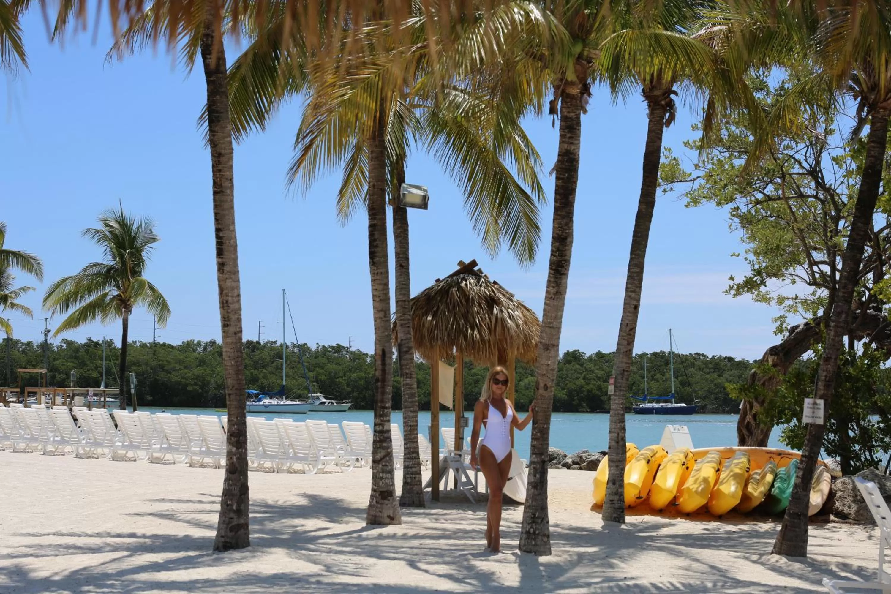 Beach in Gilbert's Resort & Marina