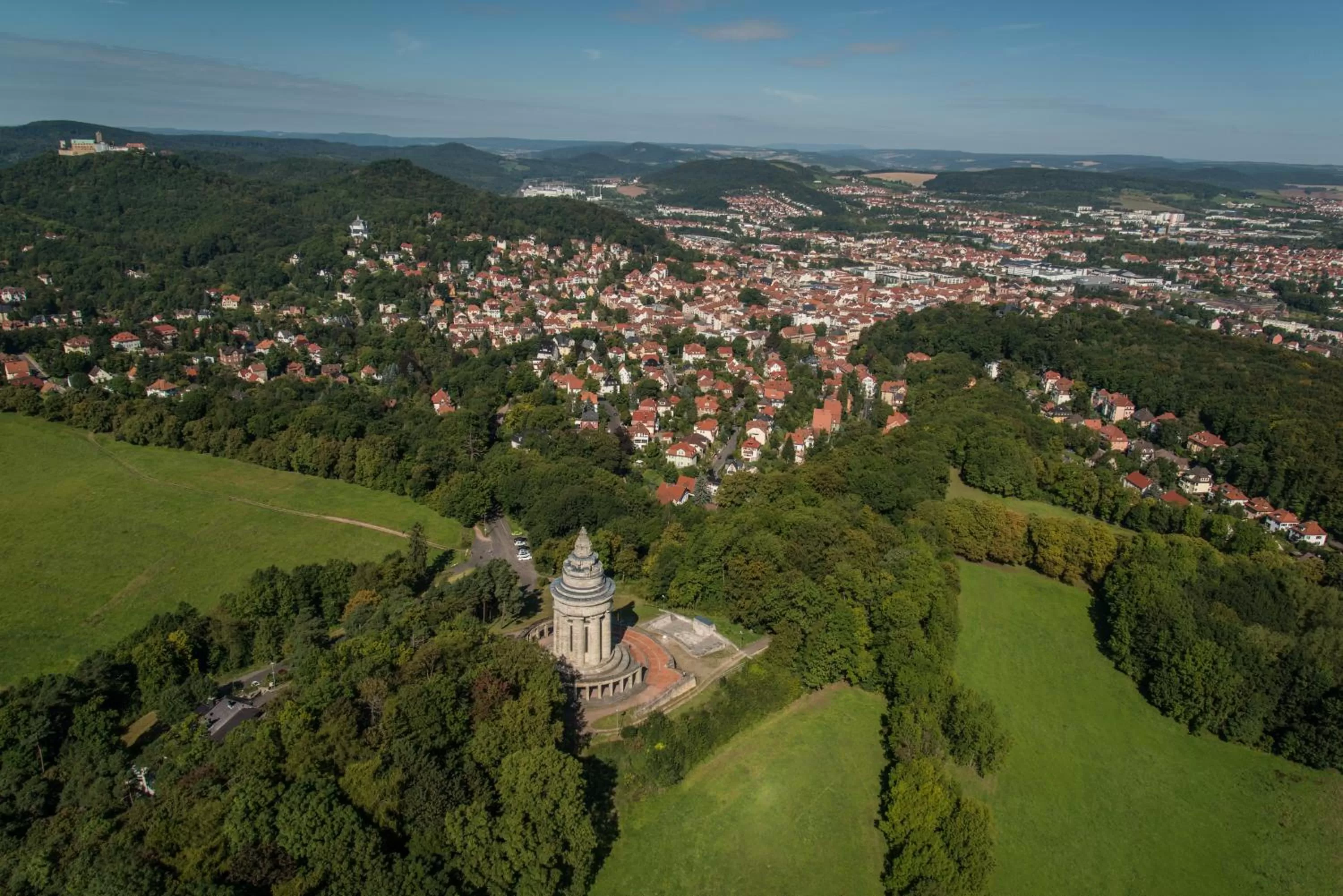 Nearby landmark, Bird's-eye View in Berghotel Eisenach