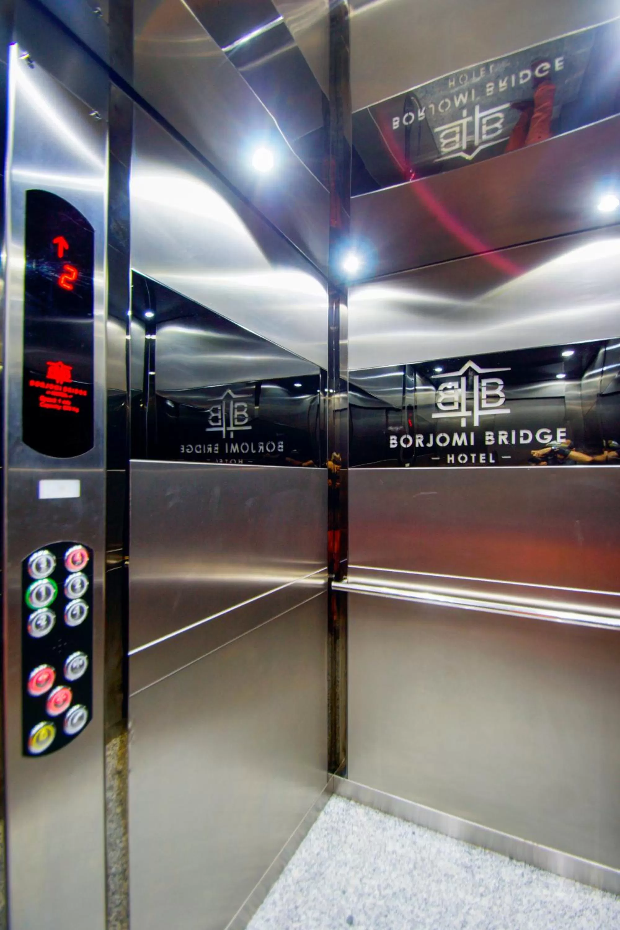 Facade/entrance in Borjomi Bridge Hotel