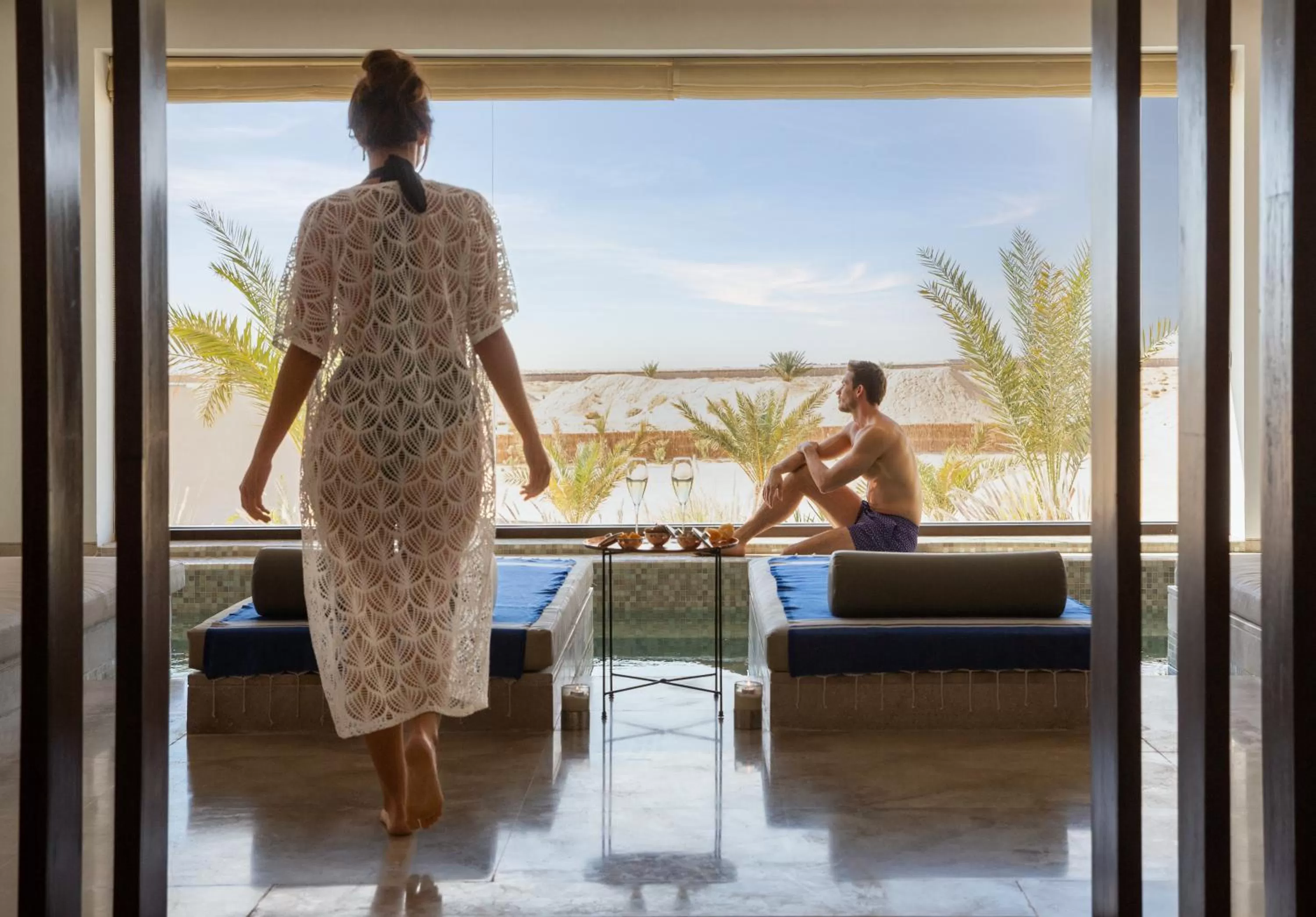 Spa and wellness centre/facilities in Anantara Sahara-Tozeur Resort & Villas