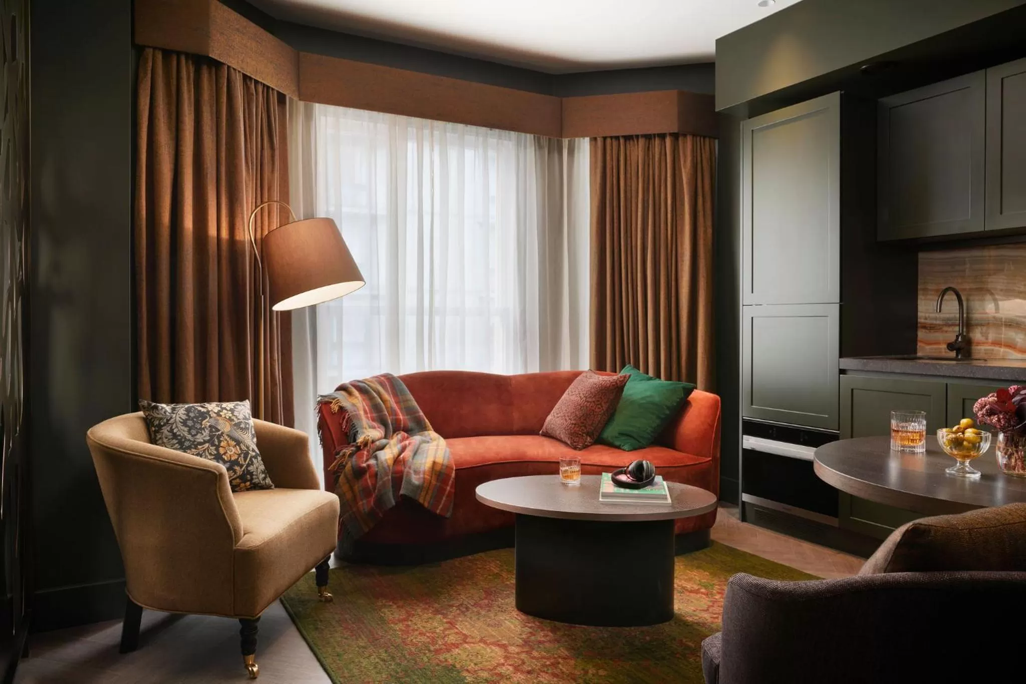 Living room in The Other House South Kensington