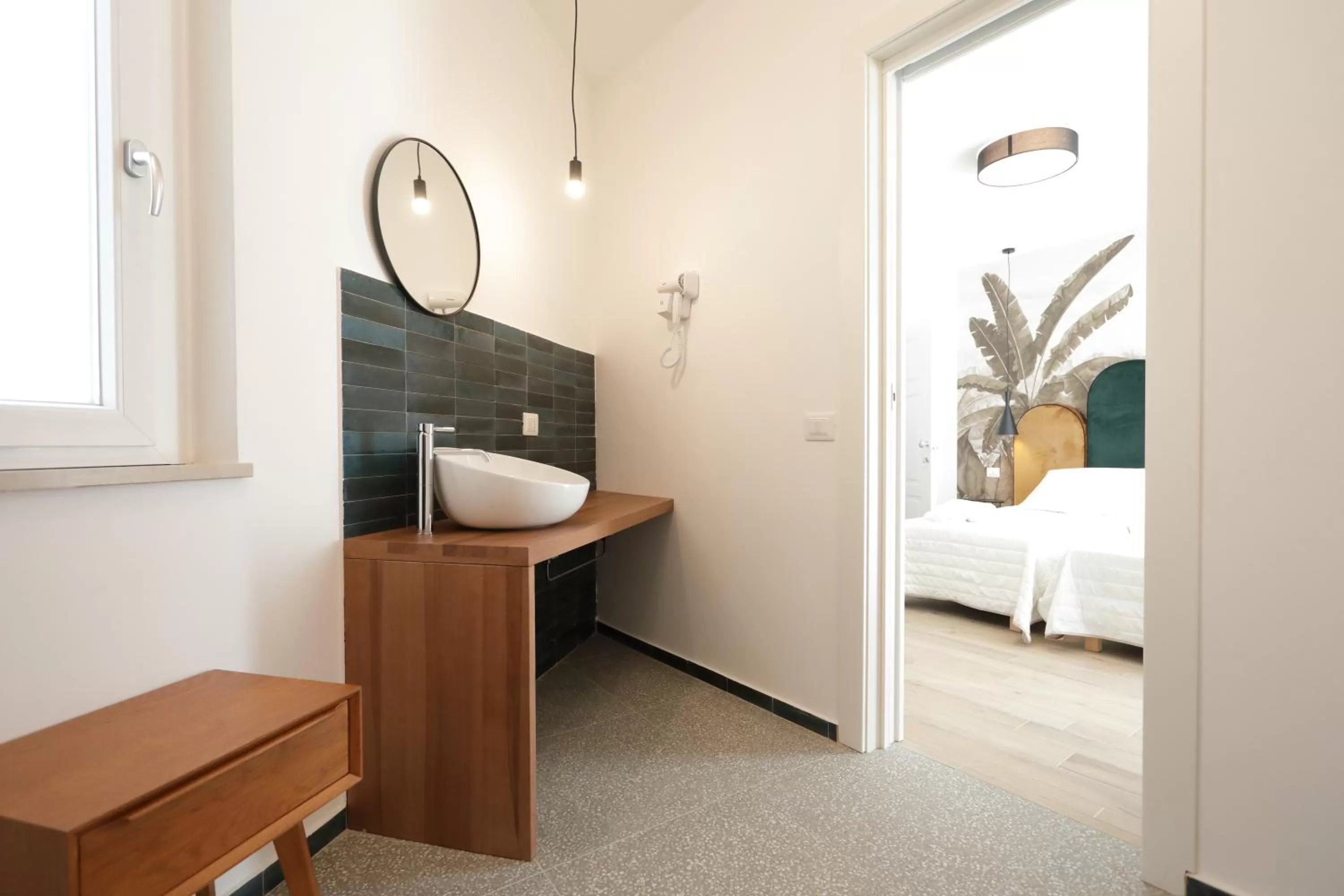 Bathroom, Bed in Il Canto di Ligea