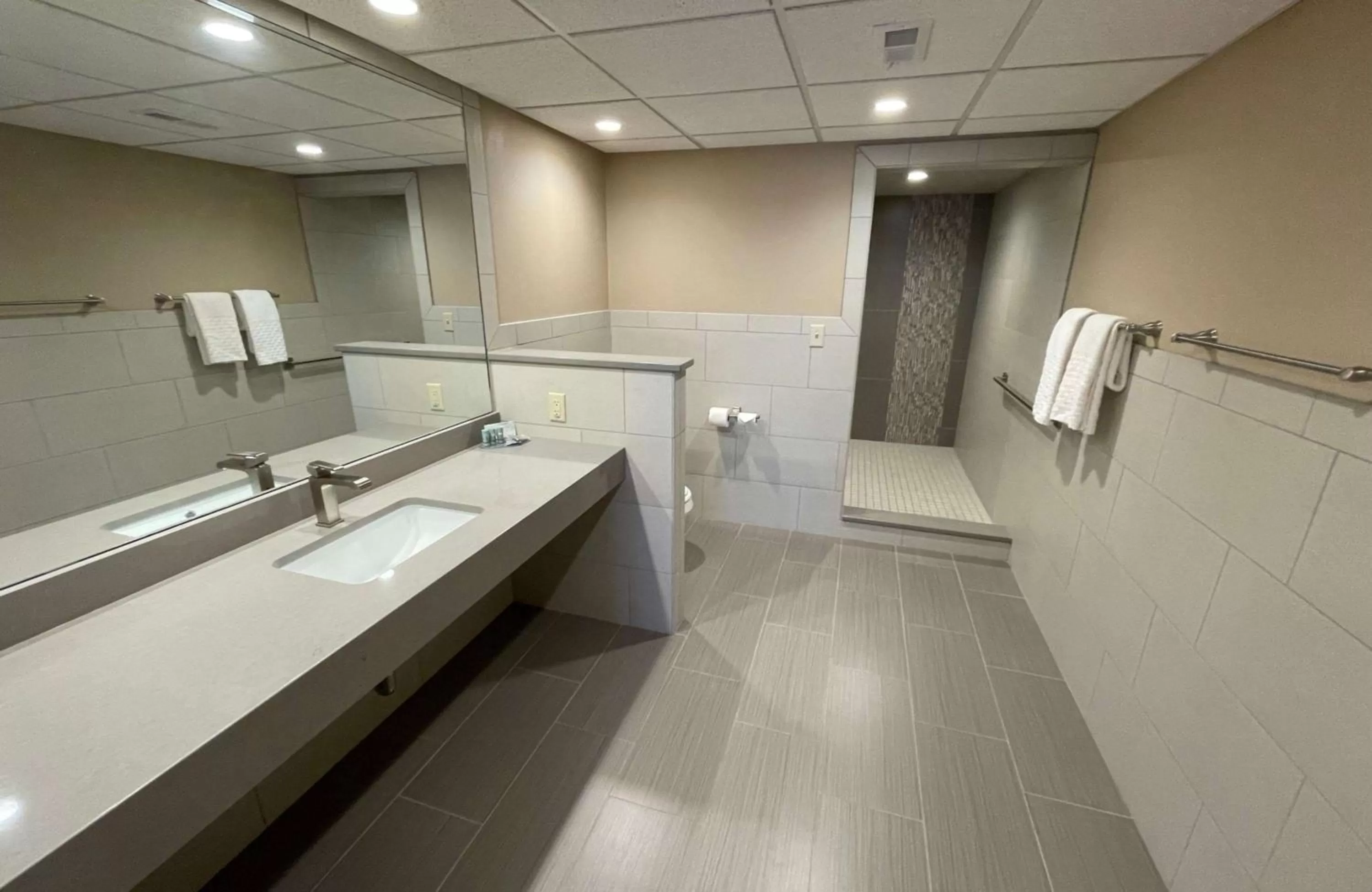 Bathroom in Crossroads Hotel & Event Center
