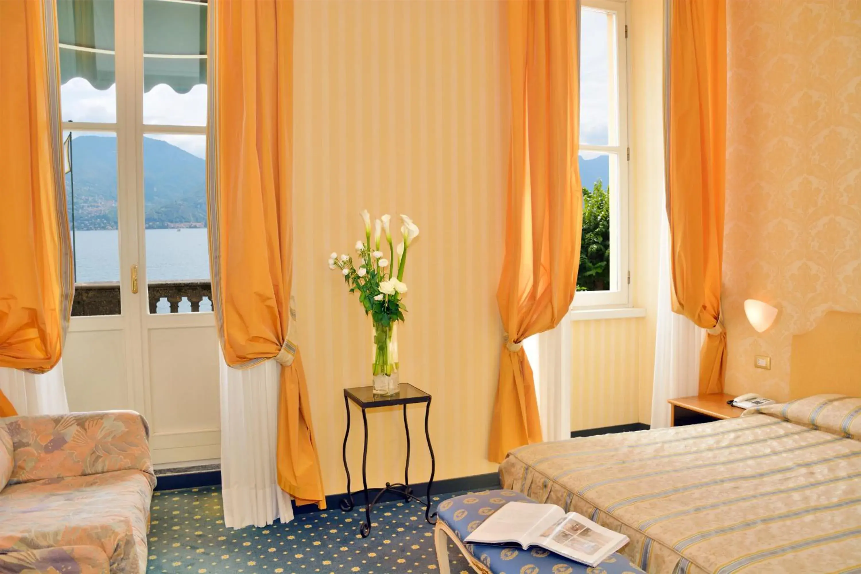 Superior Double or Twin Room with Lake View in Grand Hotel Menaggio Superior Double or Twin Room with Lake View in Grand Hotel Menaggio