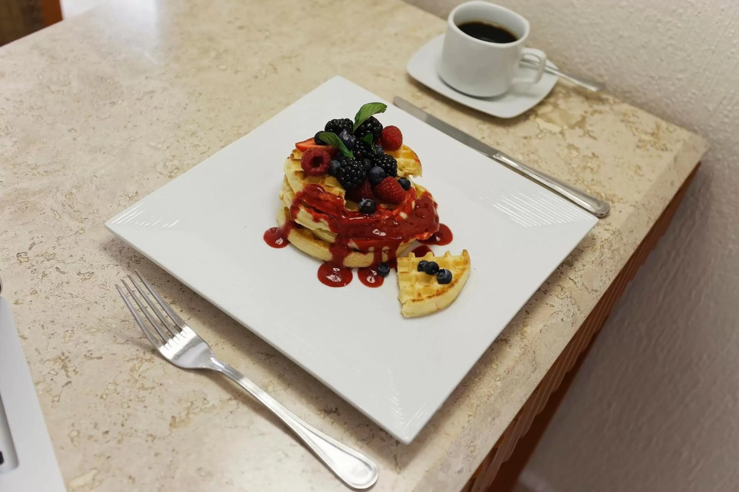 Food in Hotel Olmeca Plaza