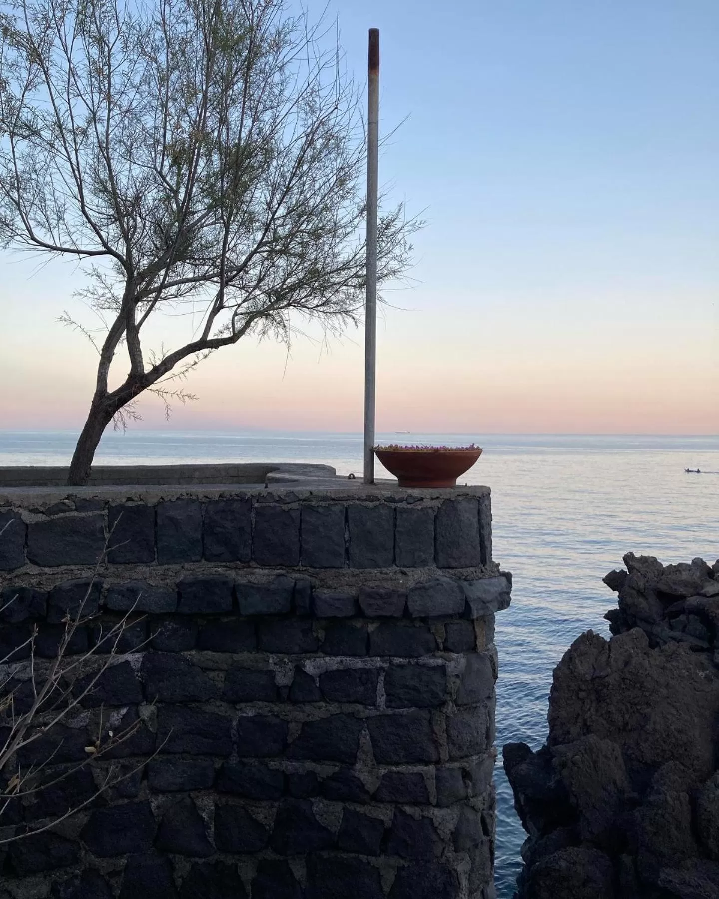 Natural landscape in Aci Brezza di Mare