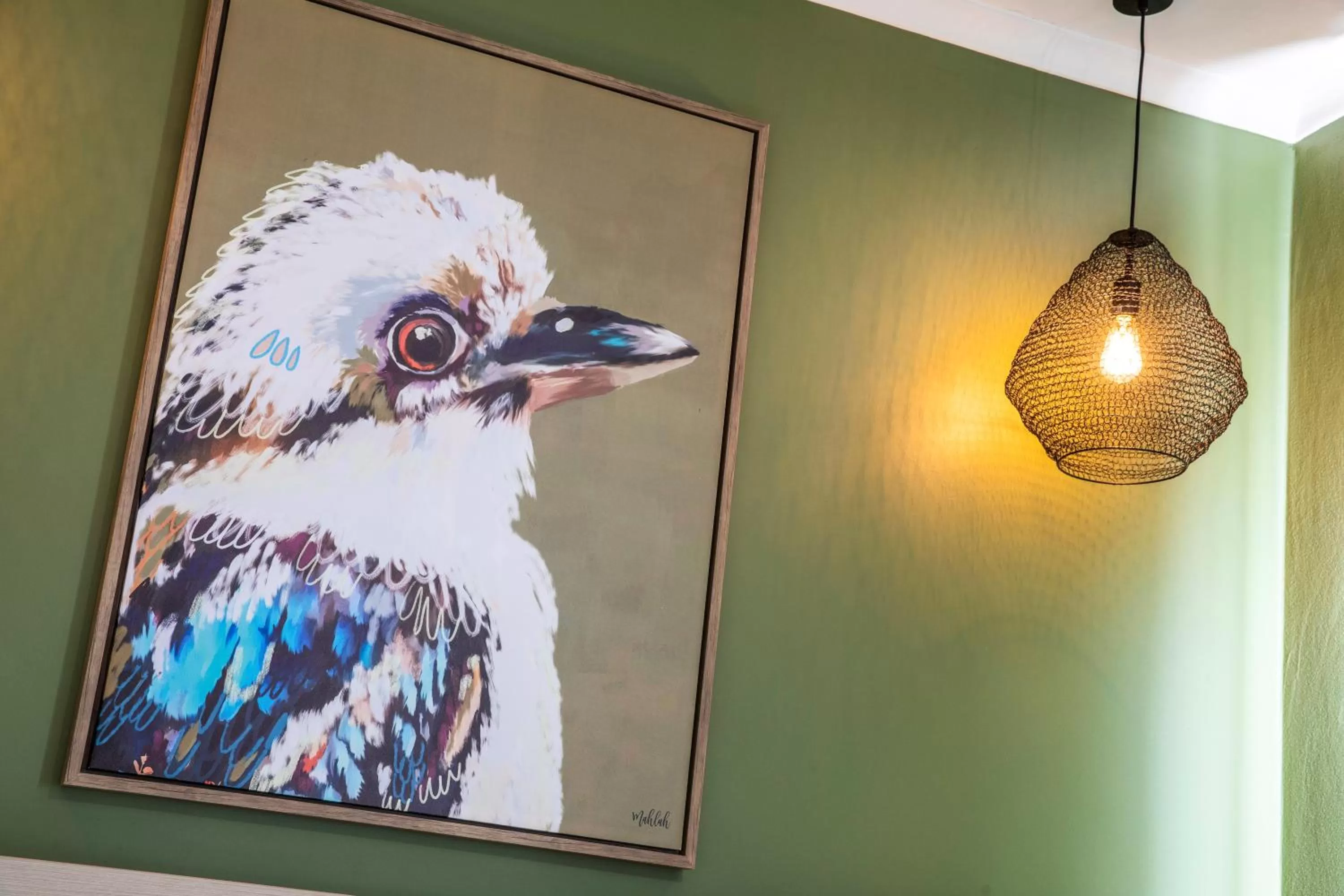 Decorative detail in Nightcap at Pritchards Hotel