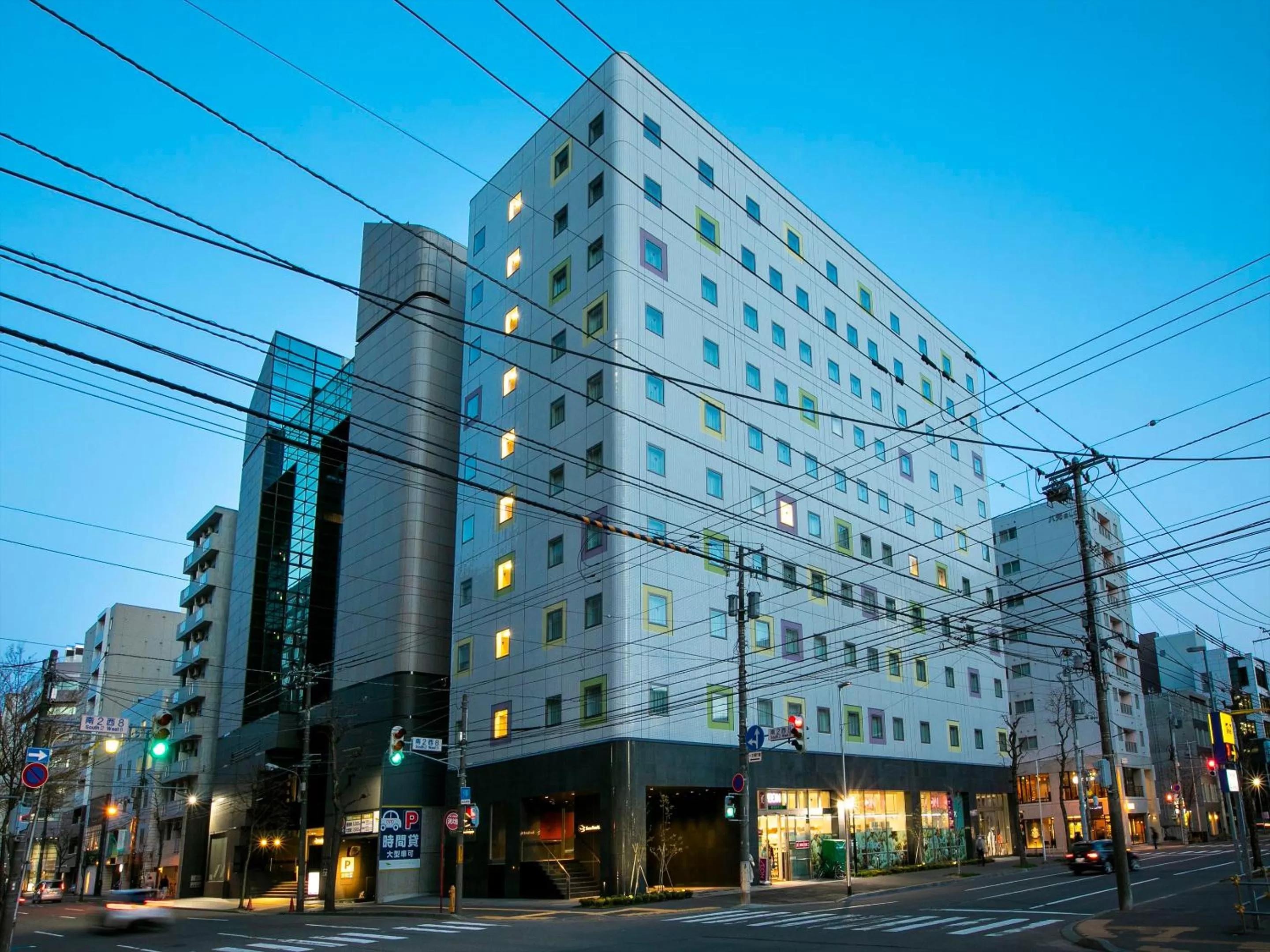 Property building in Tenza Hotel & SKYSPA at Sapporo Central