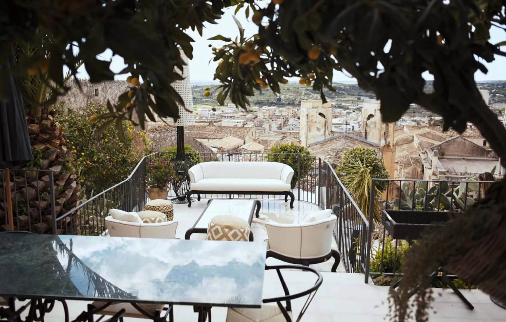 Patio in Aria Rooms and Terrace