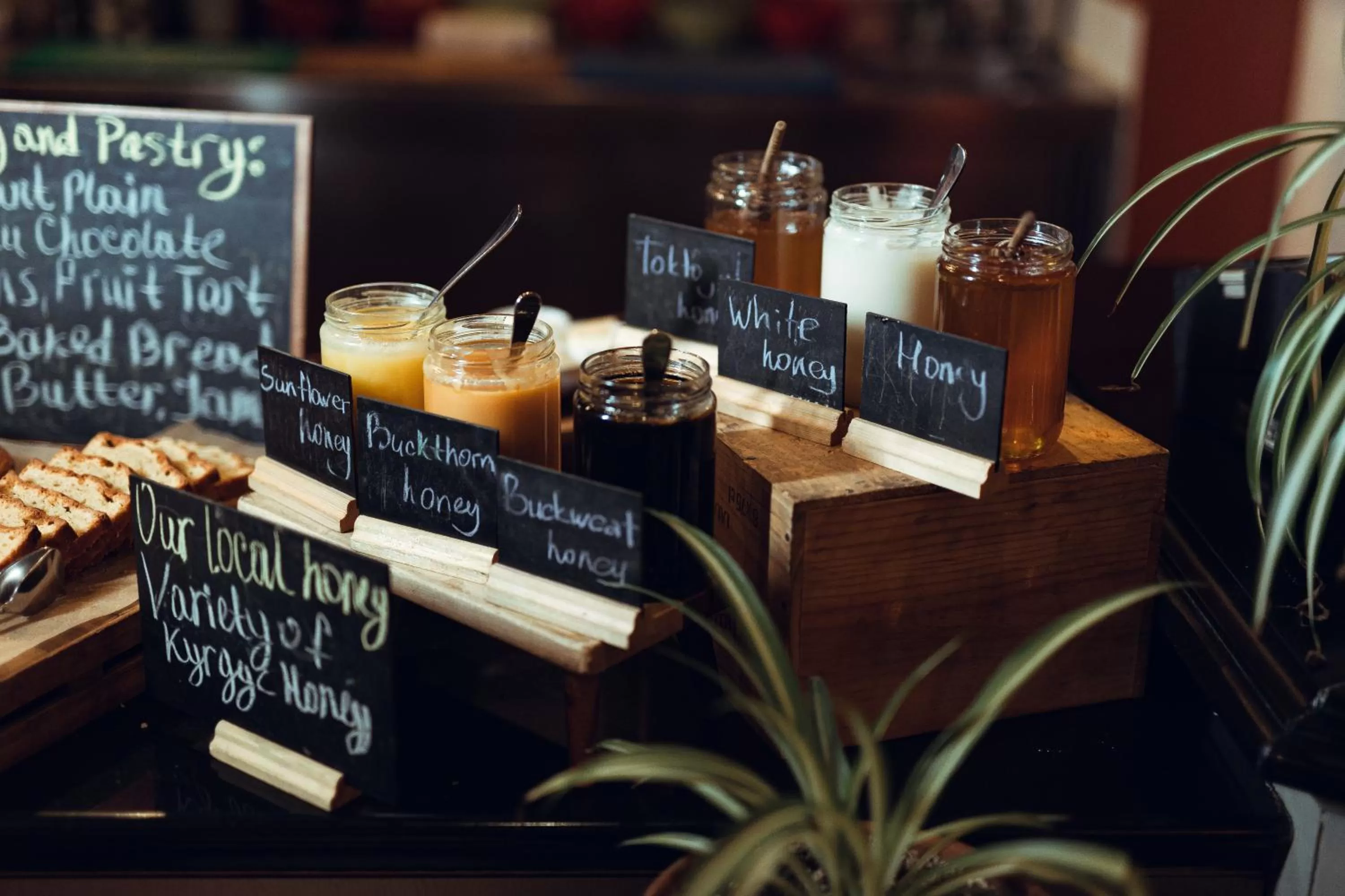 Buffet breakfast in Hyatt Regency Bishkek