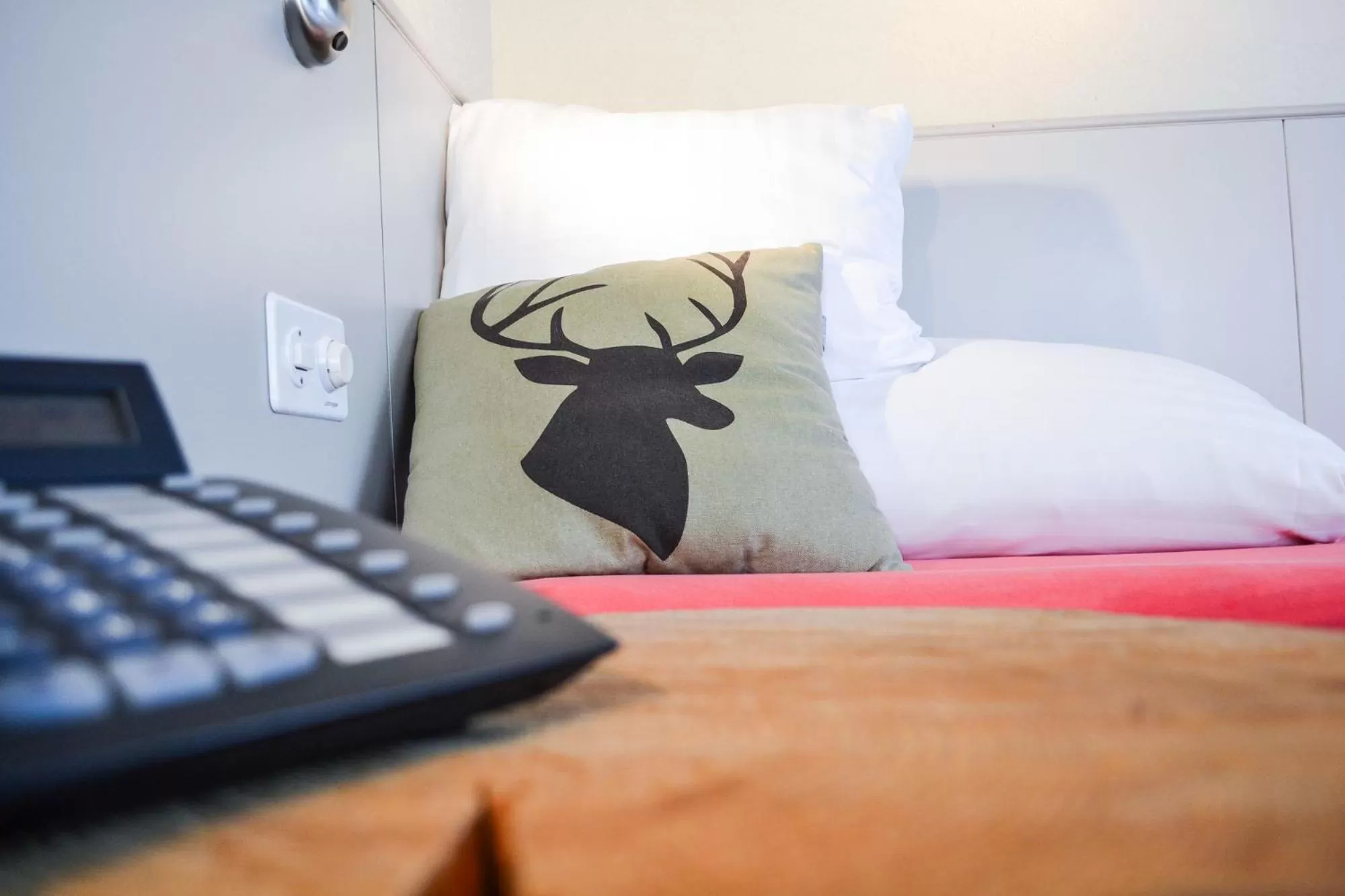 Photo of the whole room, Bed in Hotel Landhaus Säntis Herisau