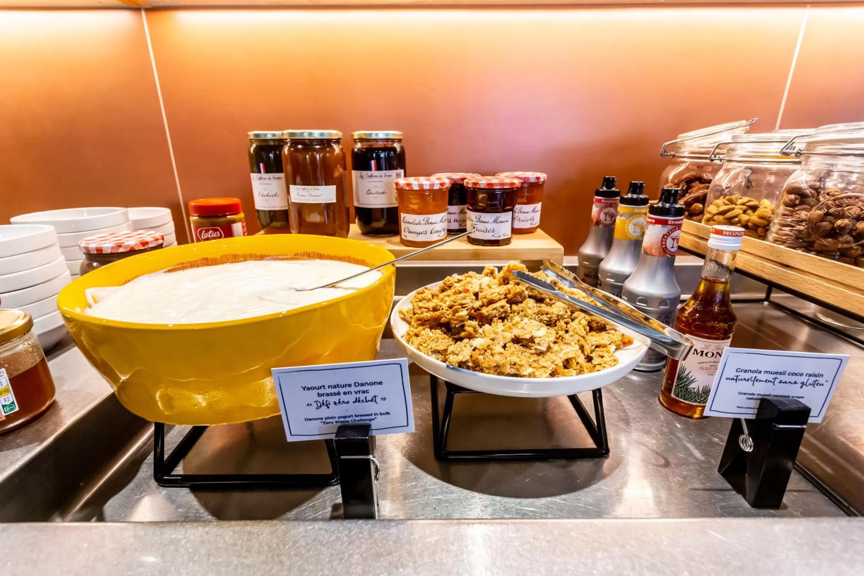 Breakfast in Novotel Bourges