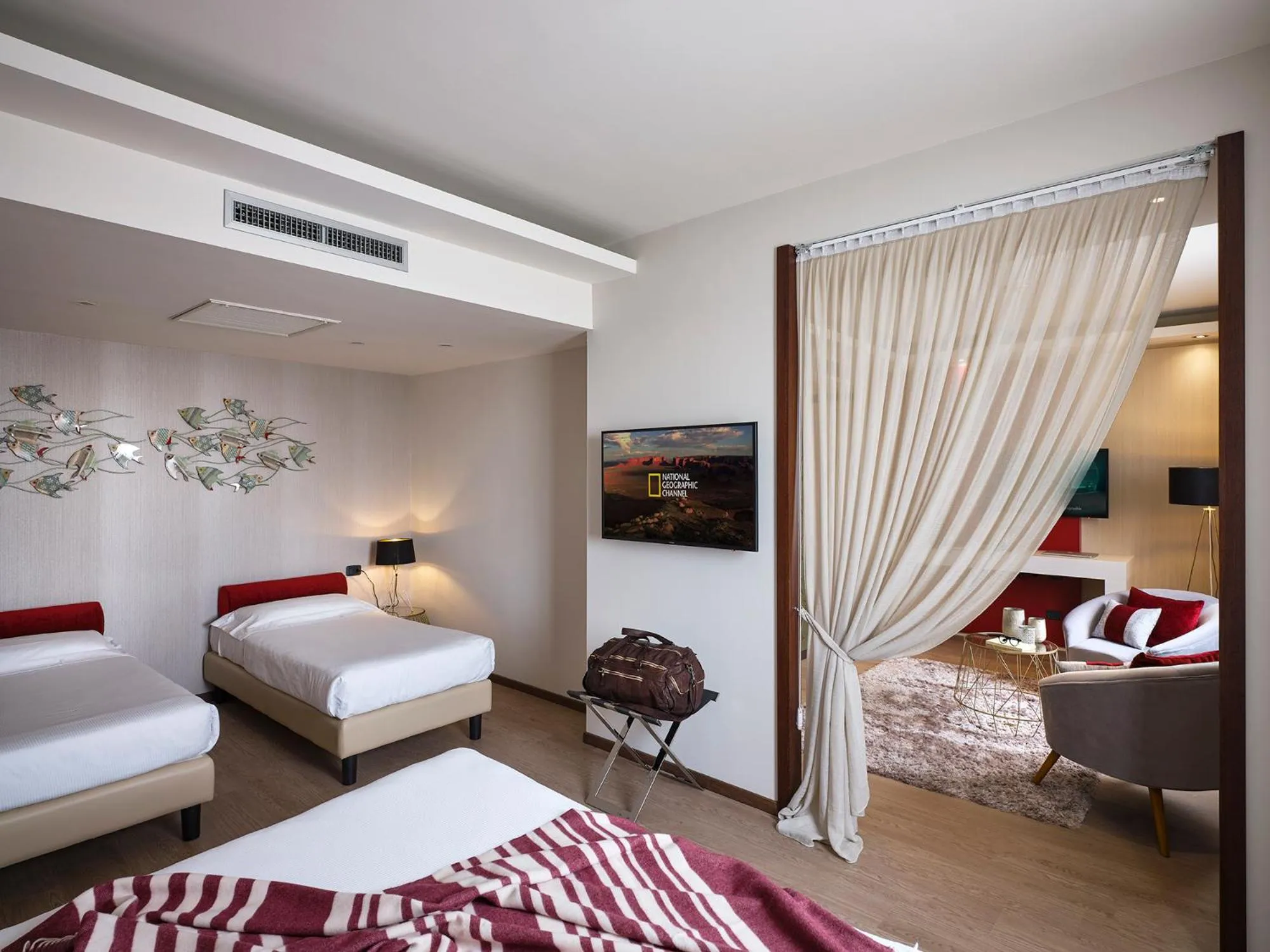 Bed in Winter Garden Hotel Bergamo Airport