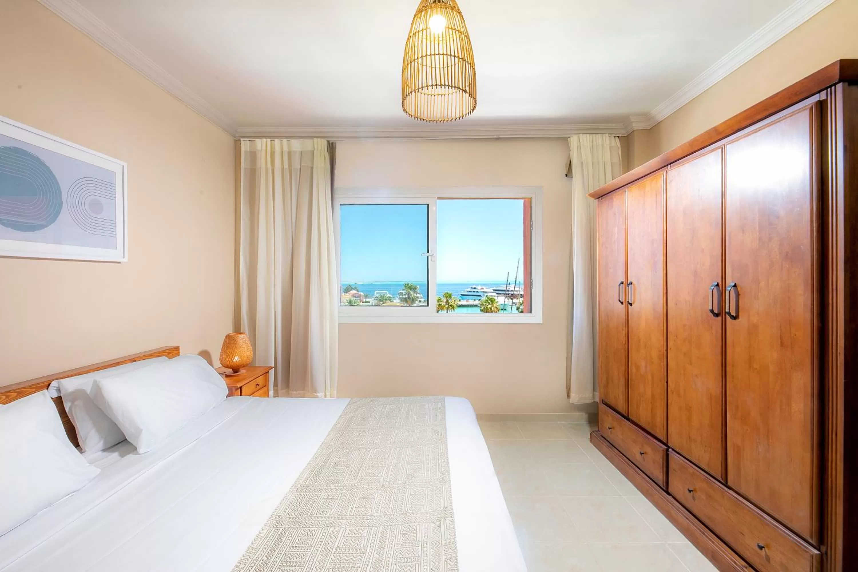 Bedroom, Bed in The Bay Hotel Hurghada Marina