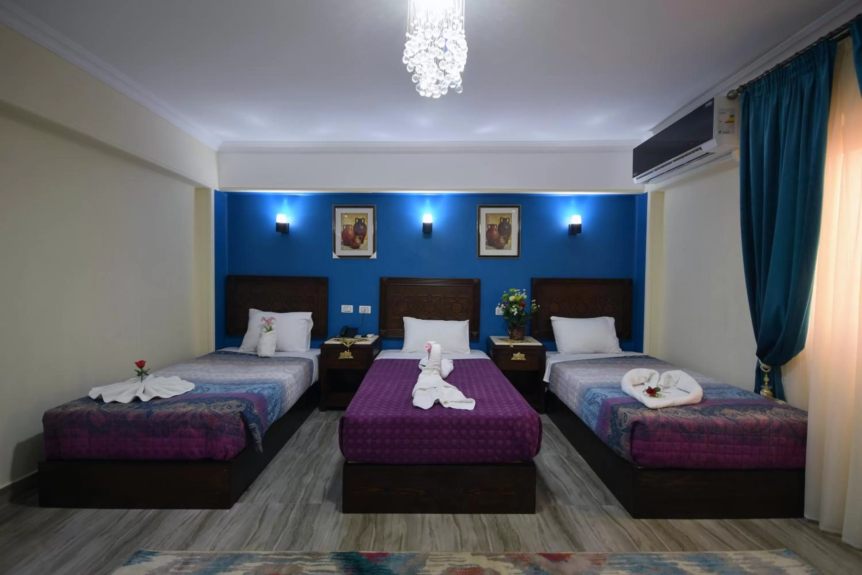 Photo of the whole room, Bed in Amin Hotel