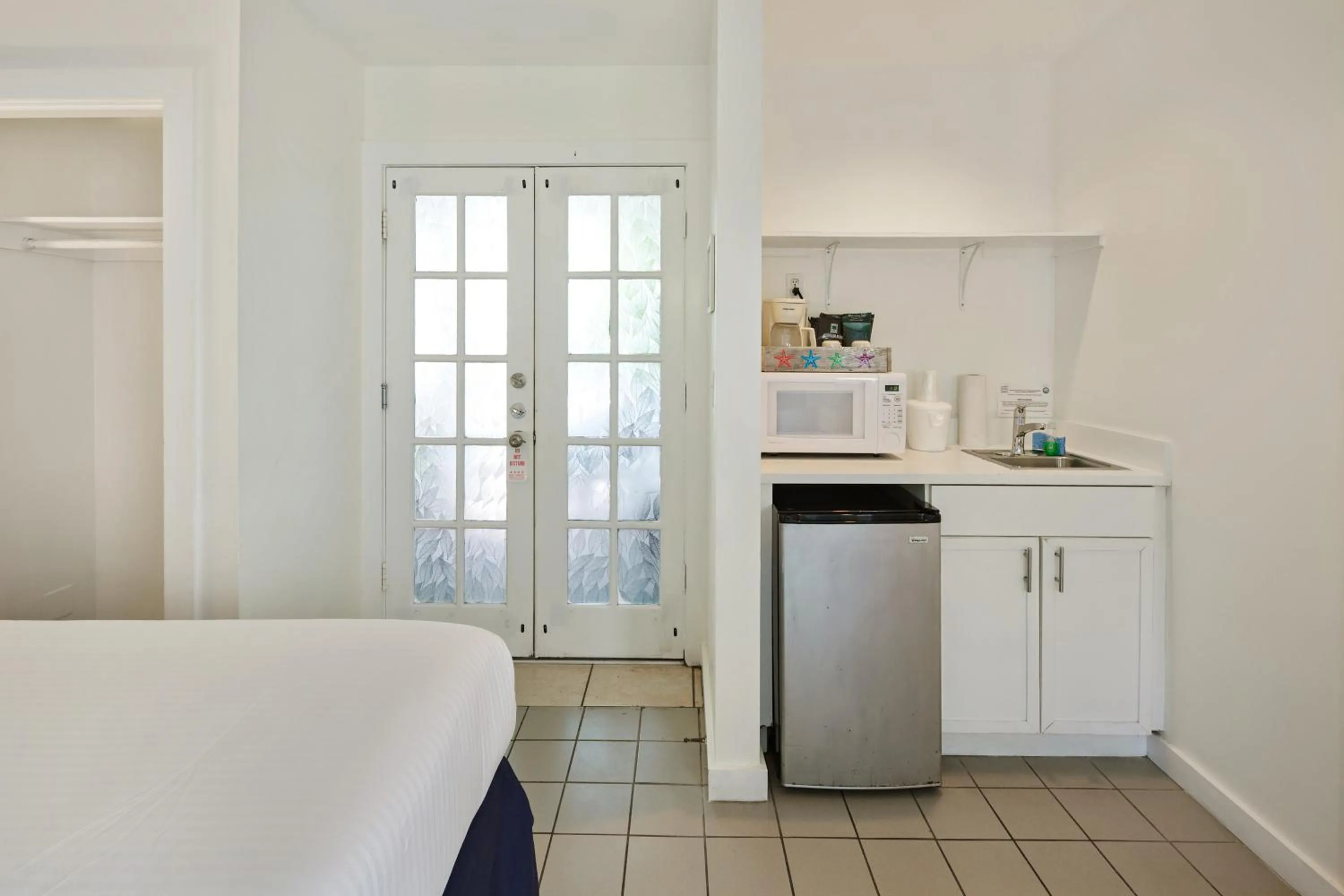 Bed in Wicker Guesthouse