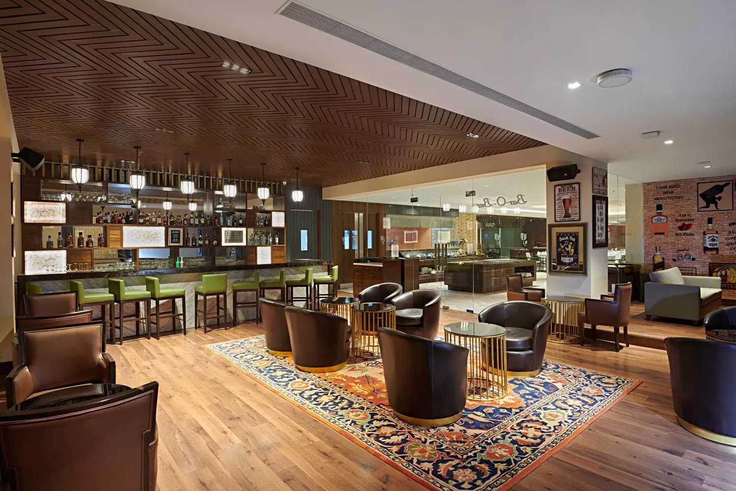 Lounge or bar in Country Inn & Suites by Radisson Chandigarh Zirakpur