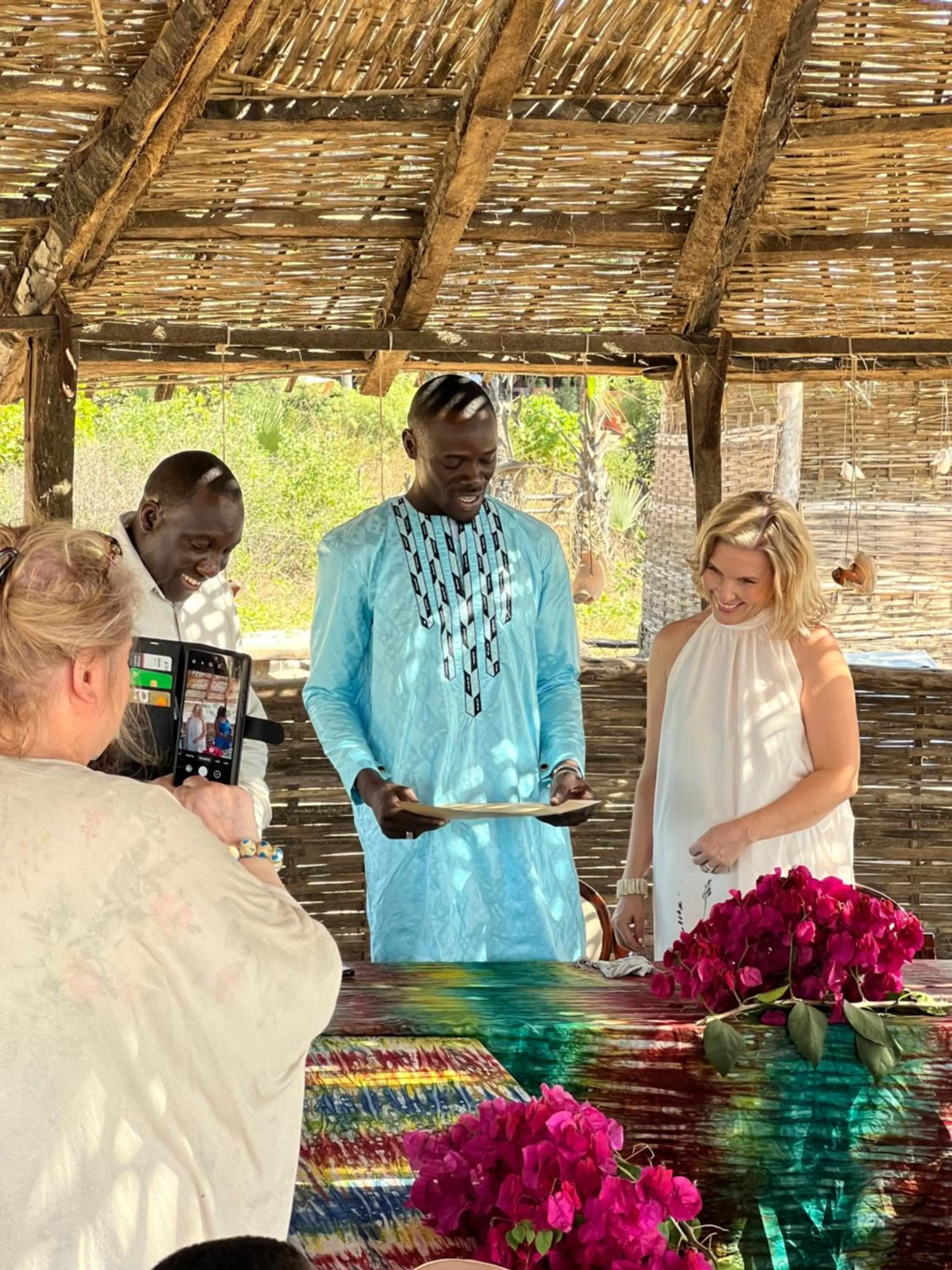 Guests in Nemasu Eco-lodge