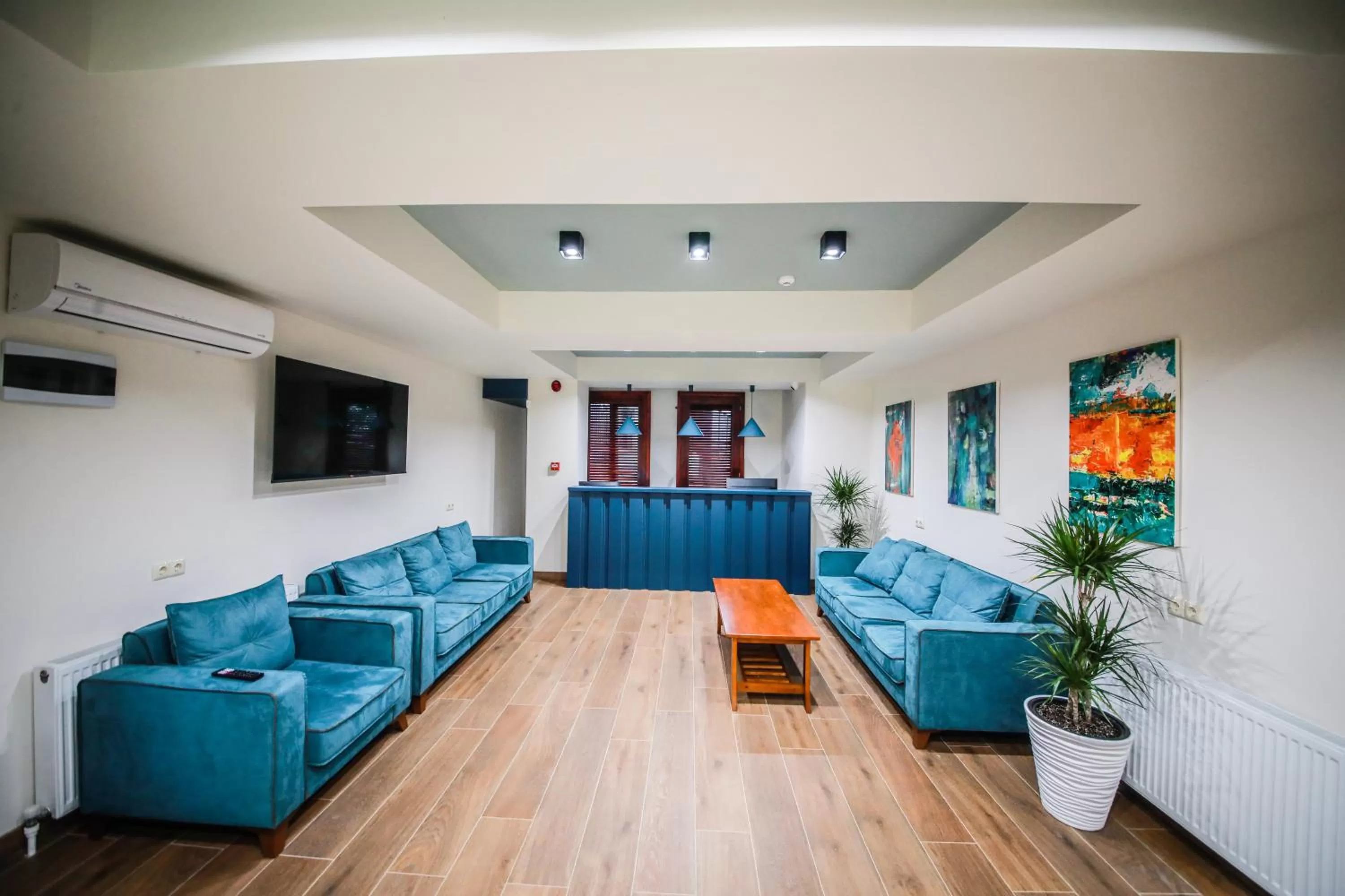 Living room in Hotel InnDigo in Kutaisi