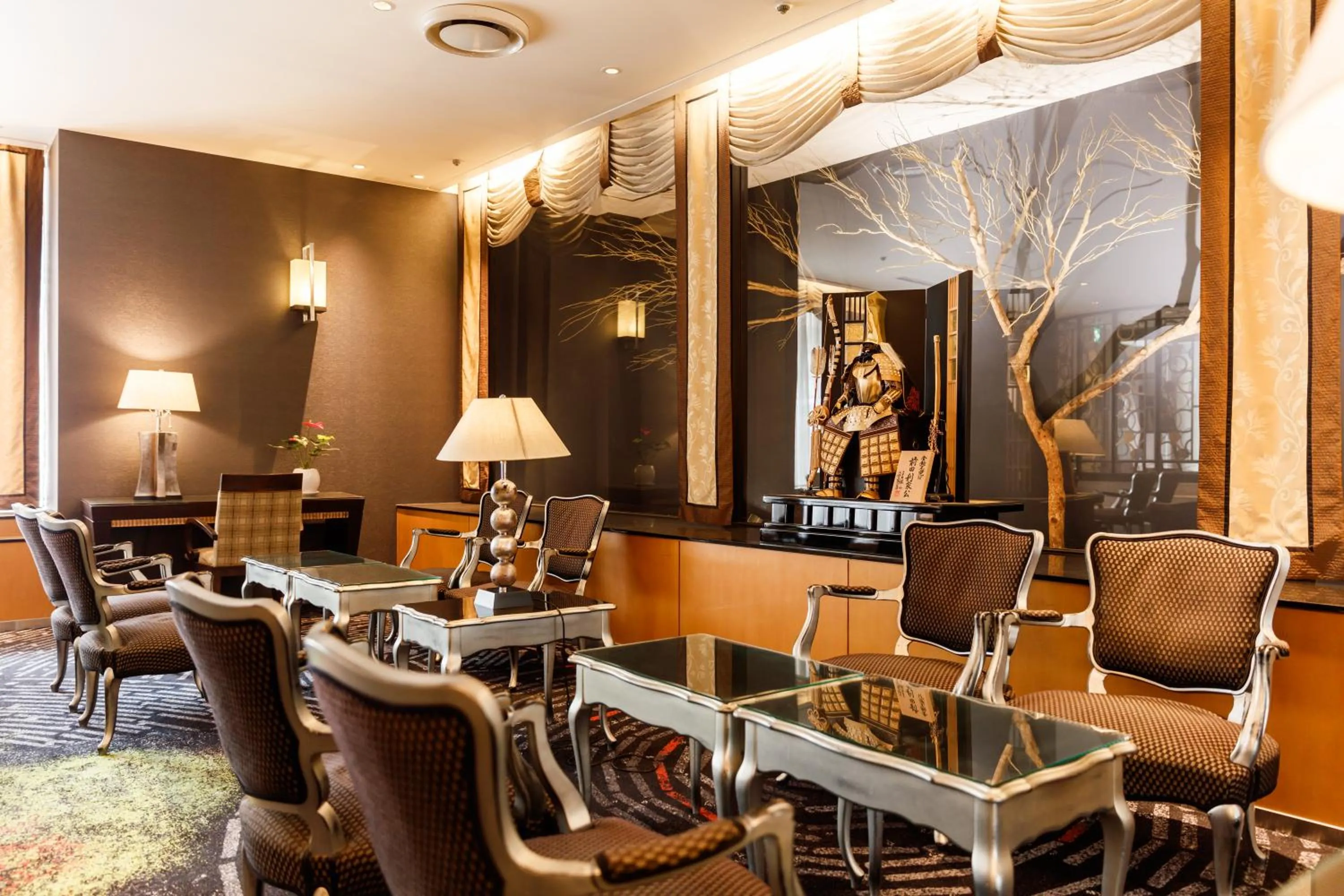 Lobby or reception in Kanazawa New Grand Hotel Prestige