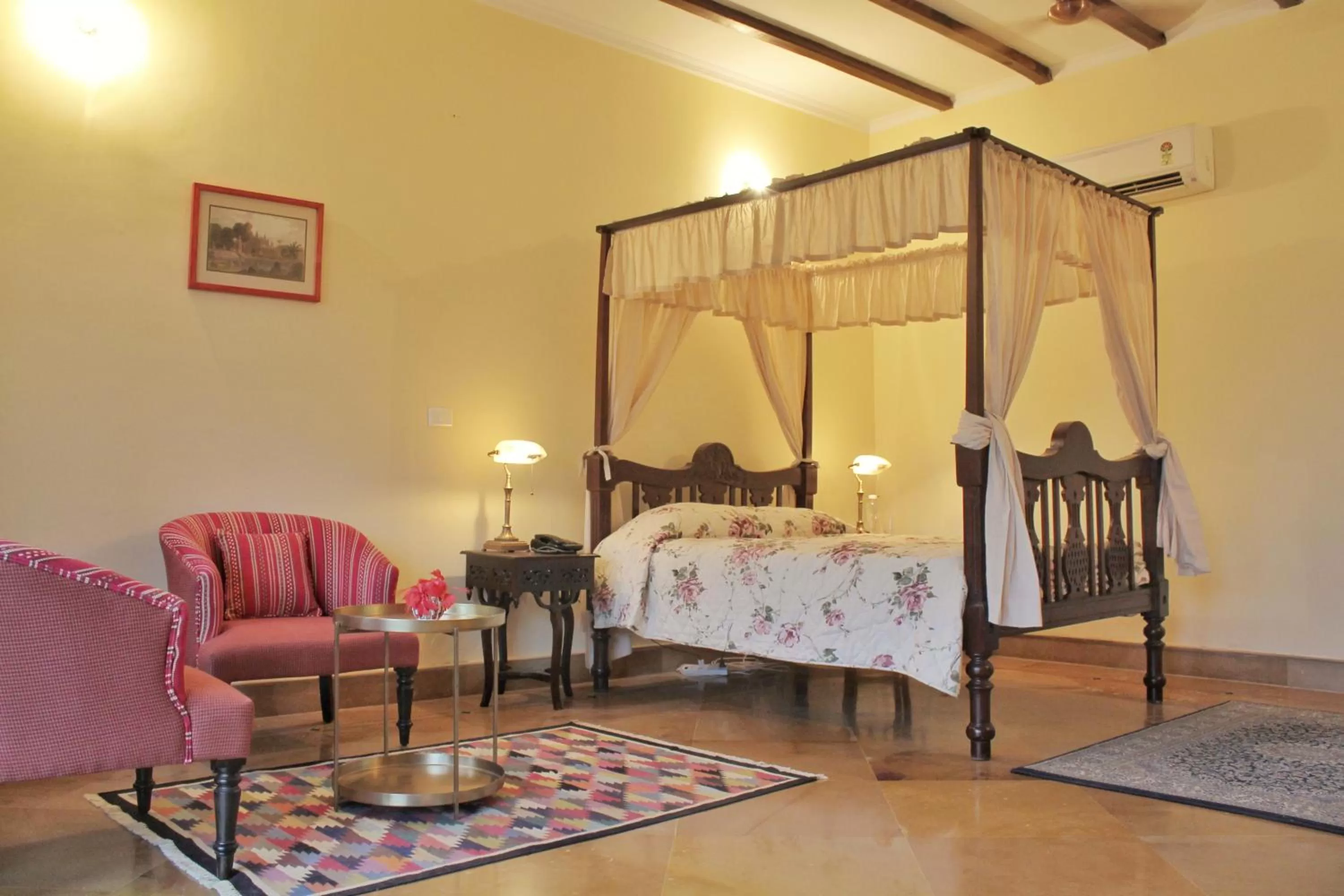 Bed in Tree of Life Resort Dehradun Foothills