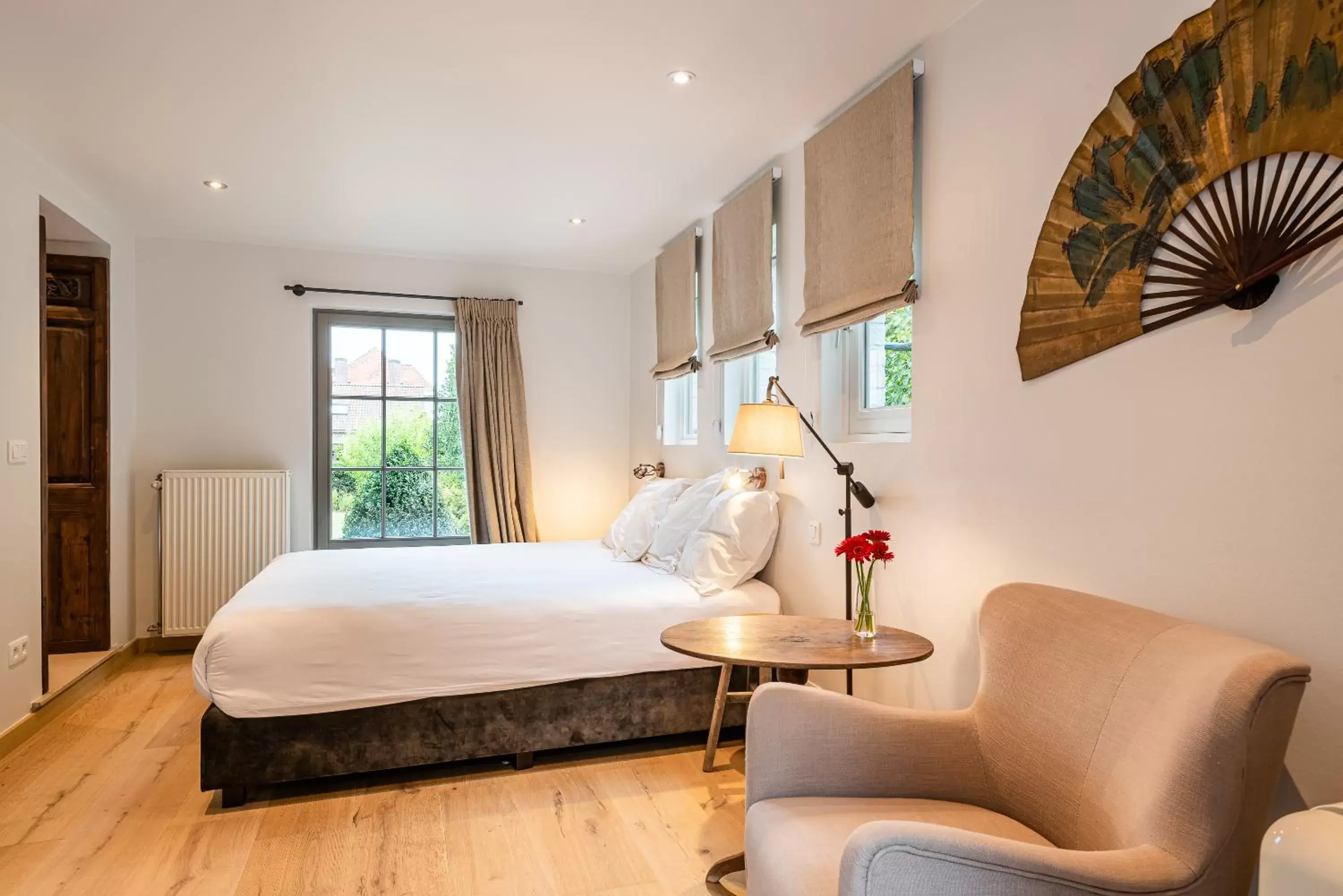 Double Room with Garden View in Villa Magdalena Eeklo Double Room with Garden View in Villa Magdalena Eeklo