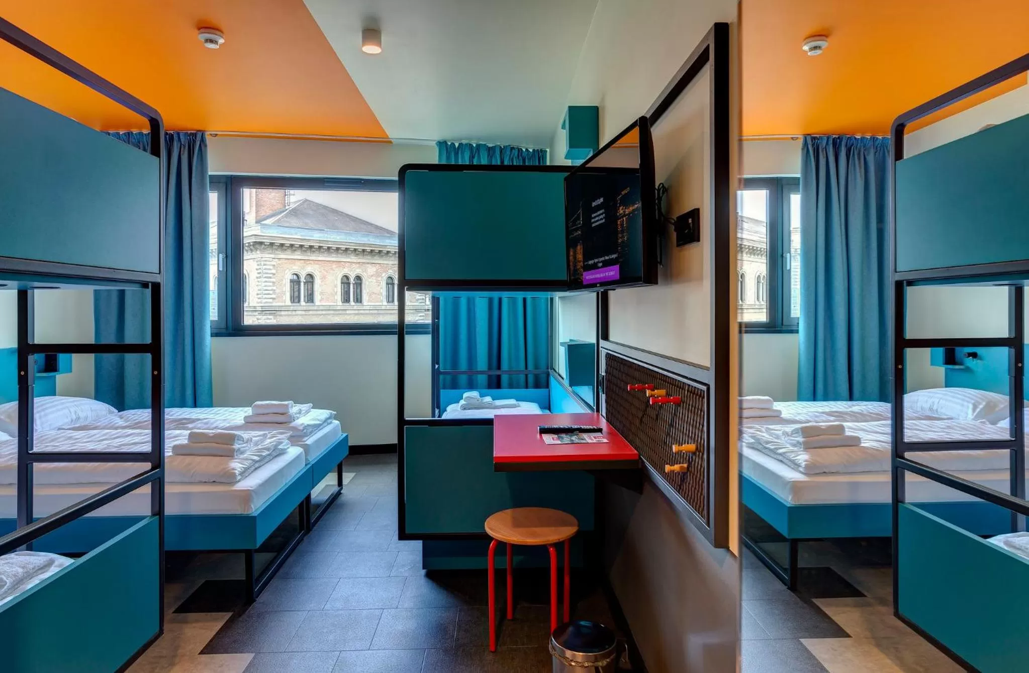 Photo of the whole room, Bunk Bed in MEININGER Budapest Great Market Hall