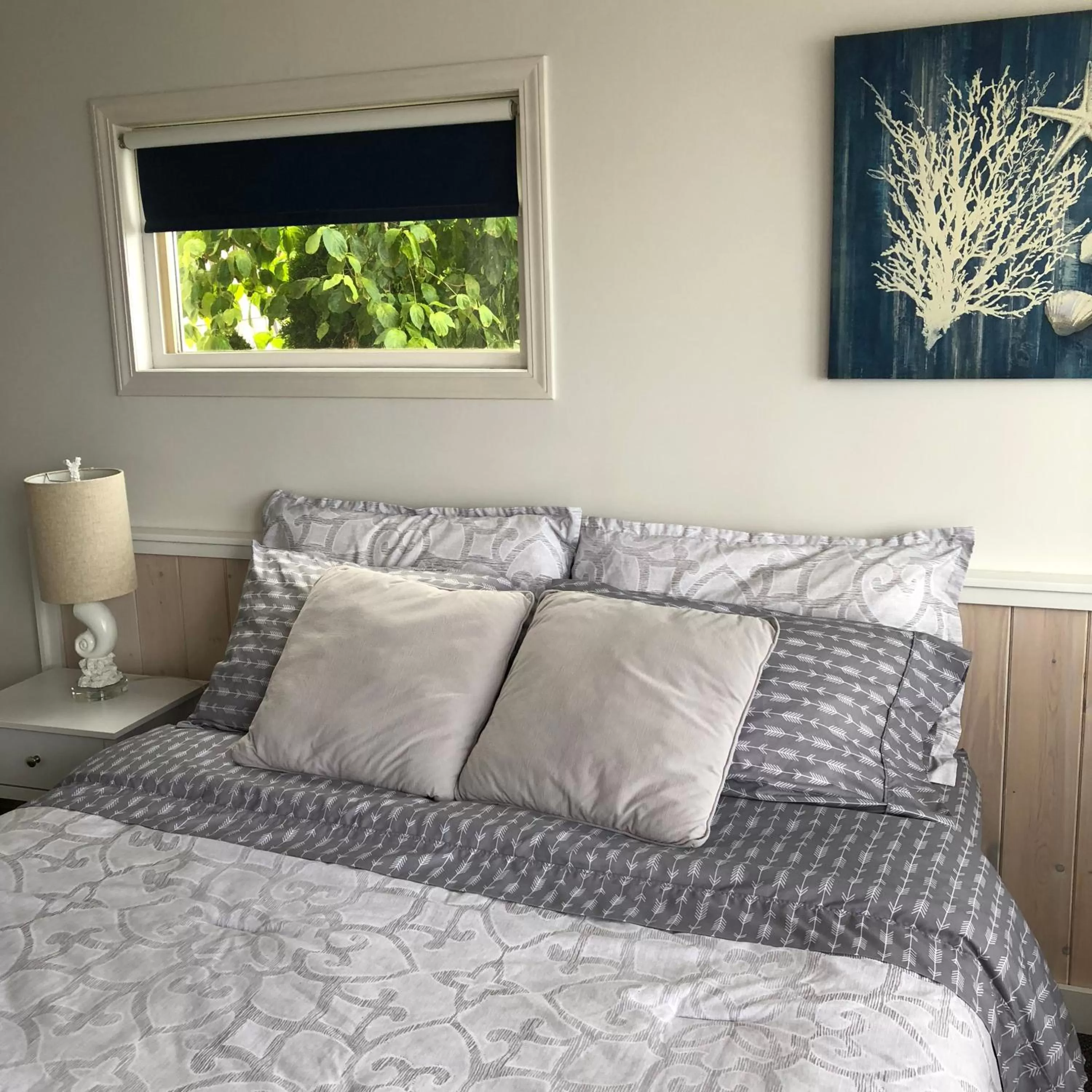 Bed in Qualicum Breeze Beach Resort