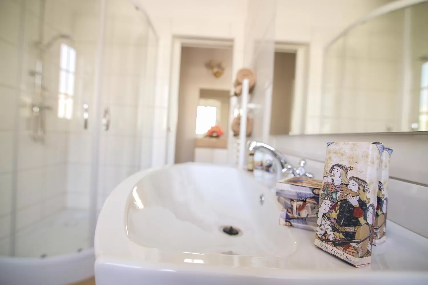 Bathroom in Hotel Vila Katrca