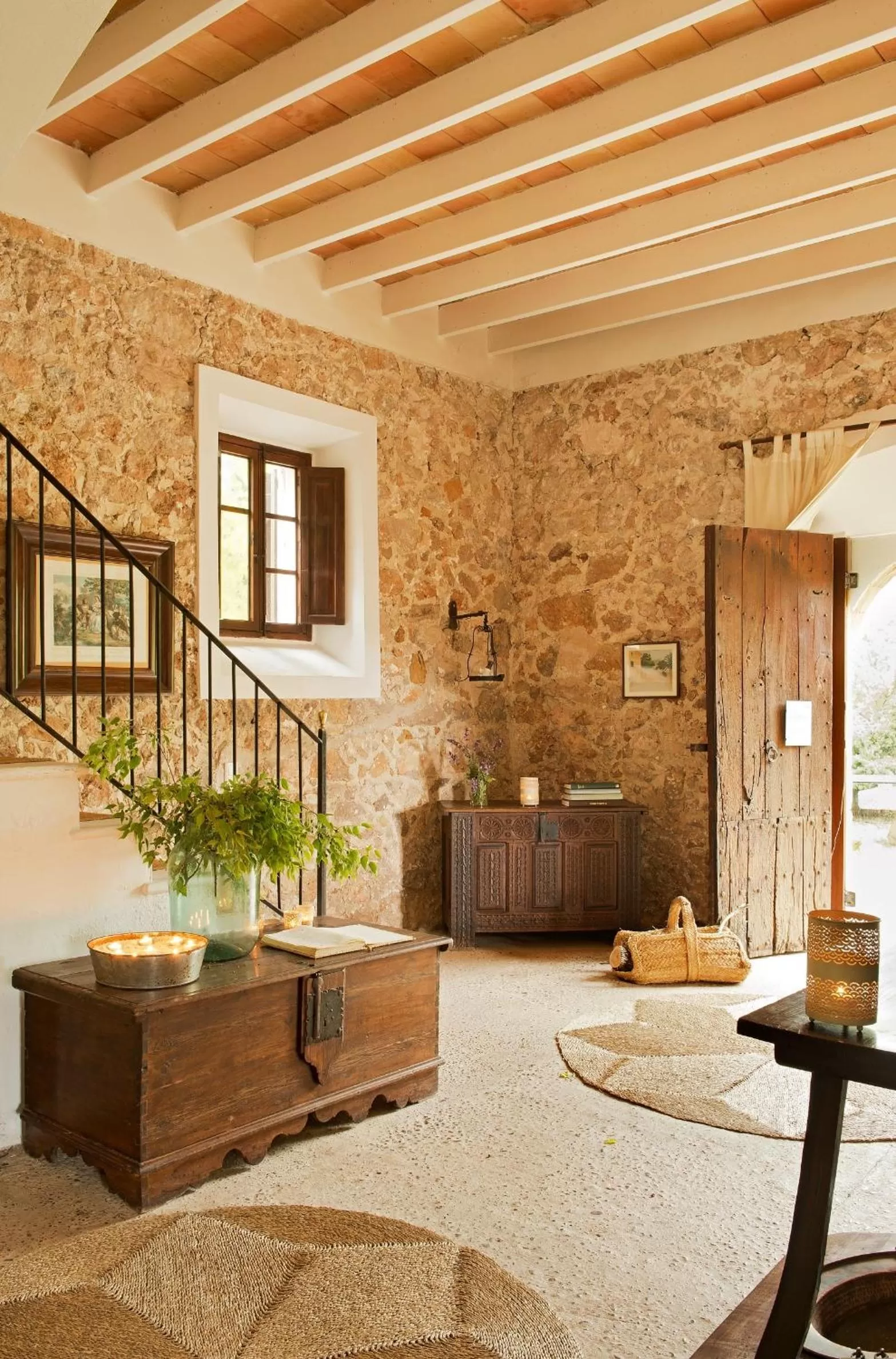 Decorative detail in Mirabó de Valldemossa