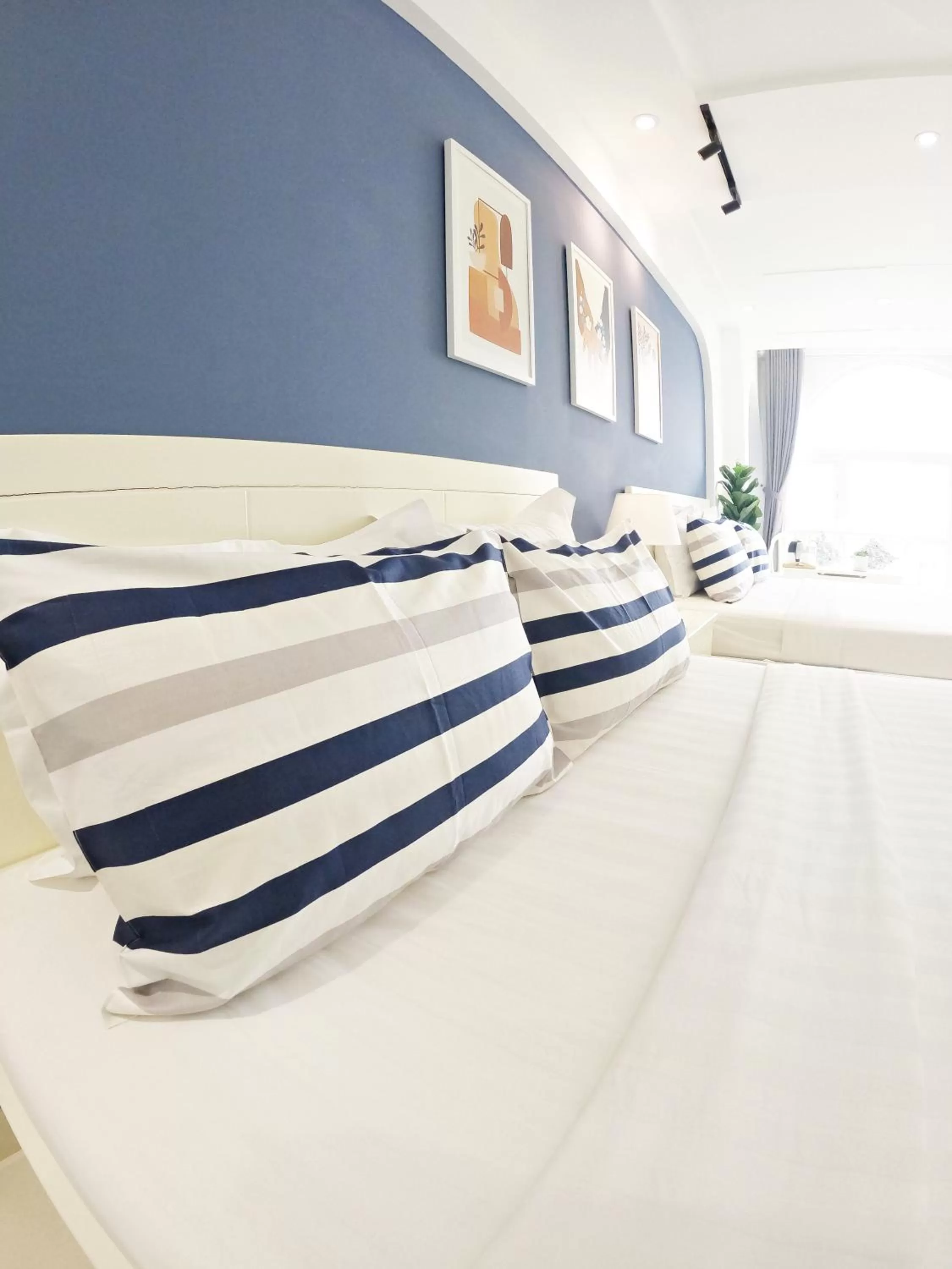 Bed in Dinh Phat Hotel