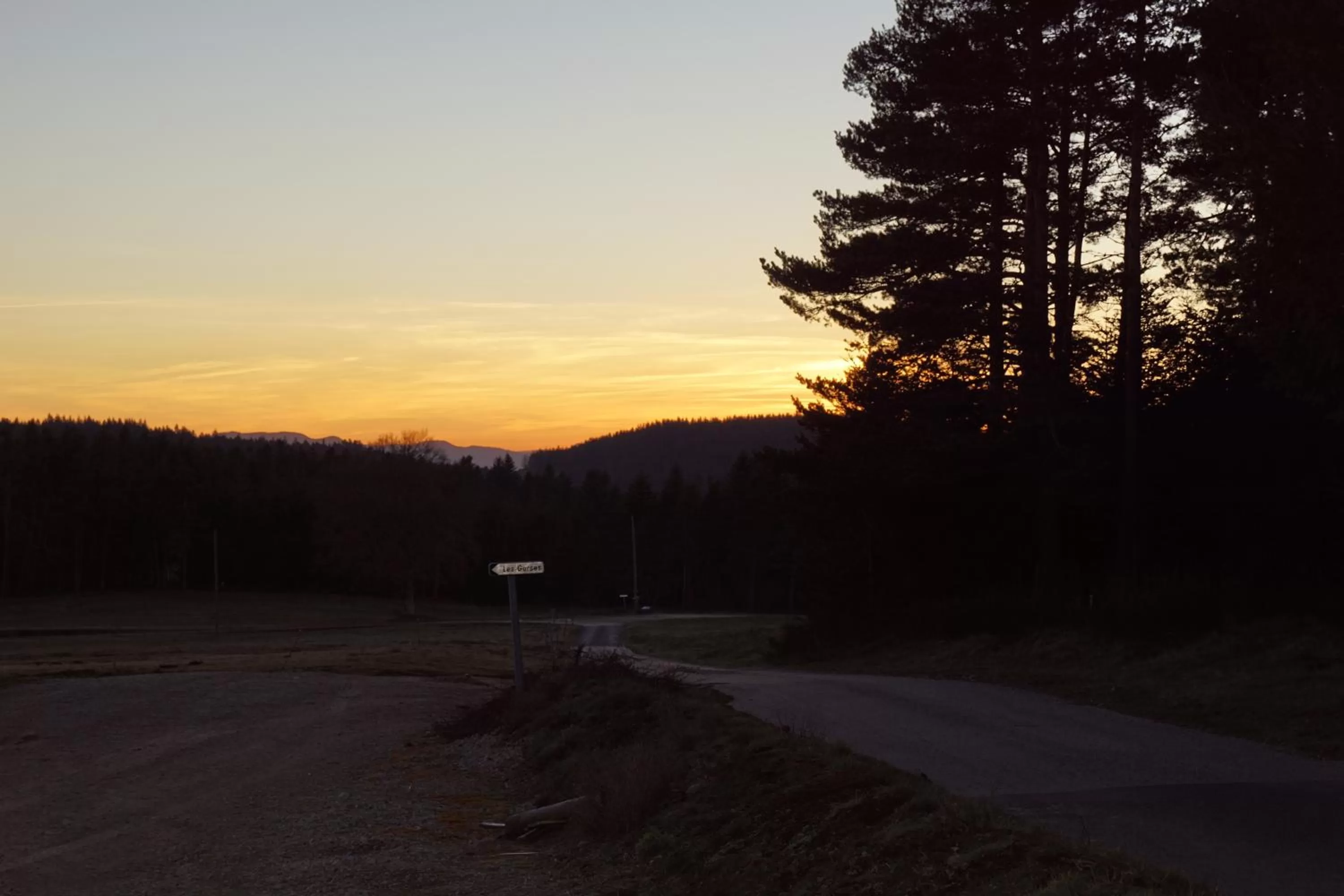 Natural landscape in Auberge des Myrtilles