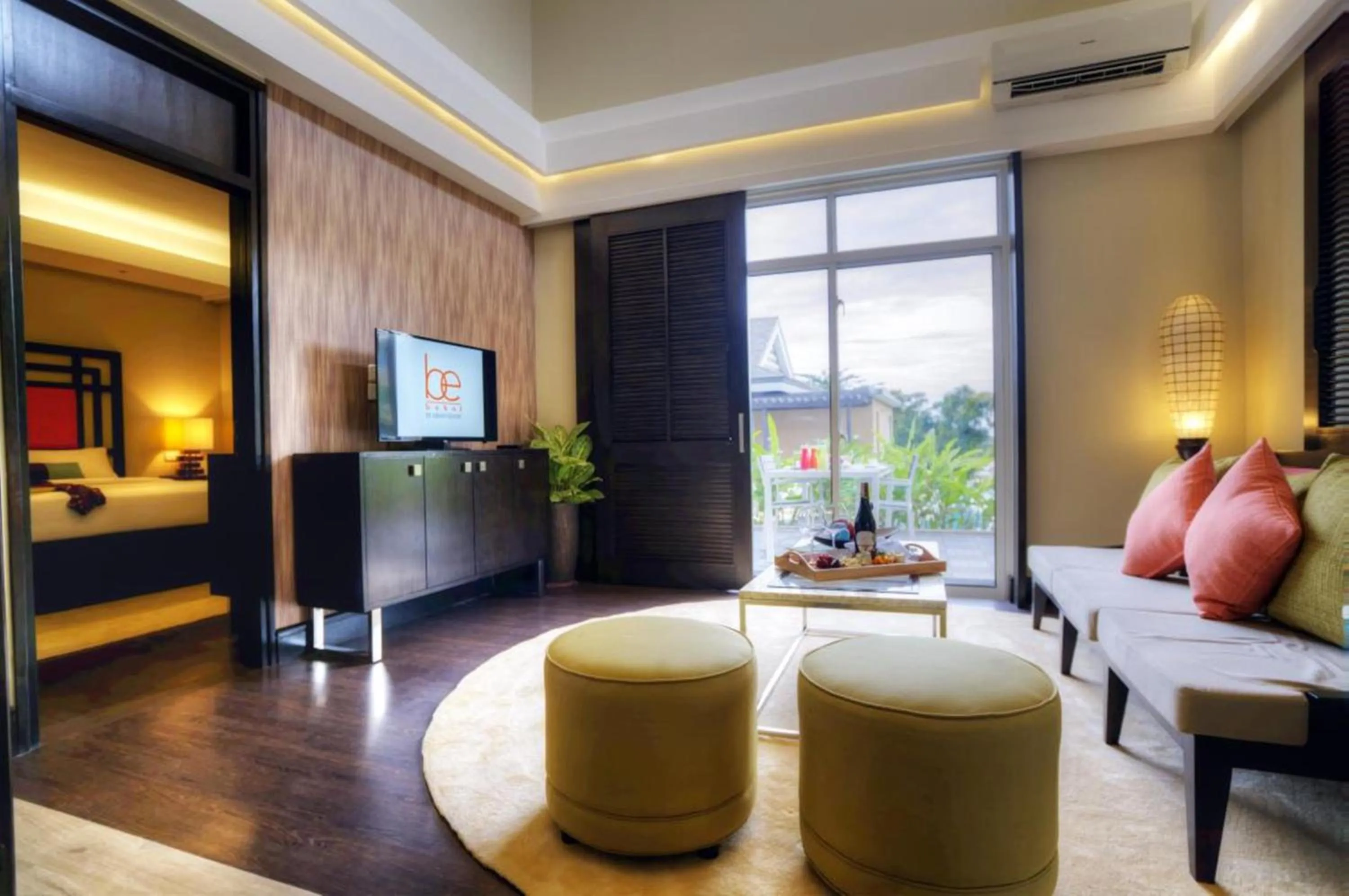 Living room in BE Grand Resort, Bohol