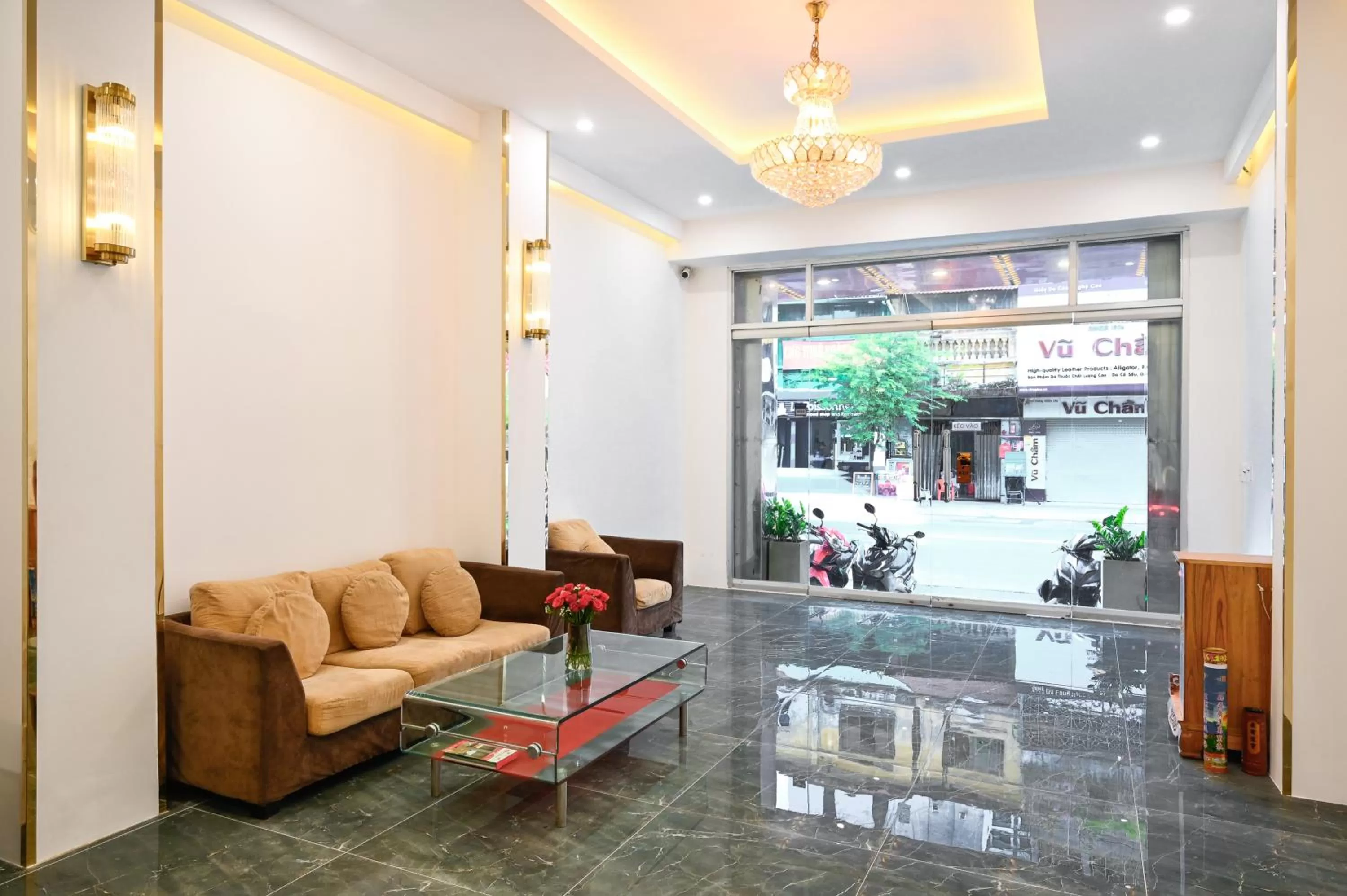 Lobby or reception in TN Central Hotel