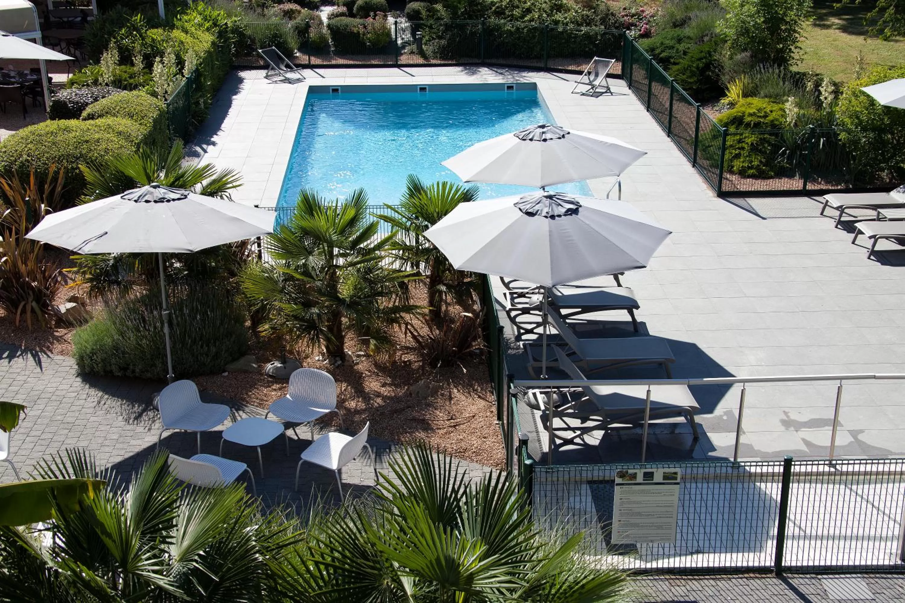 Bird's eye view in Novotel Clermont-Ferrand
