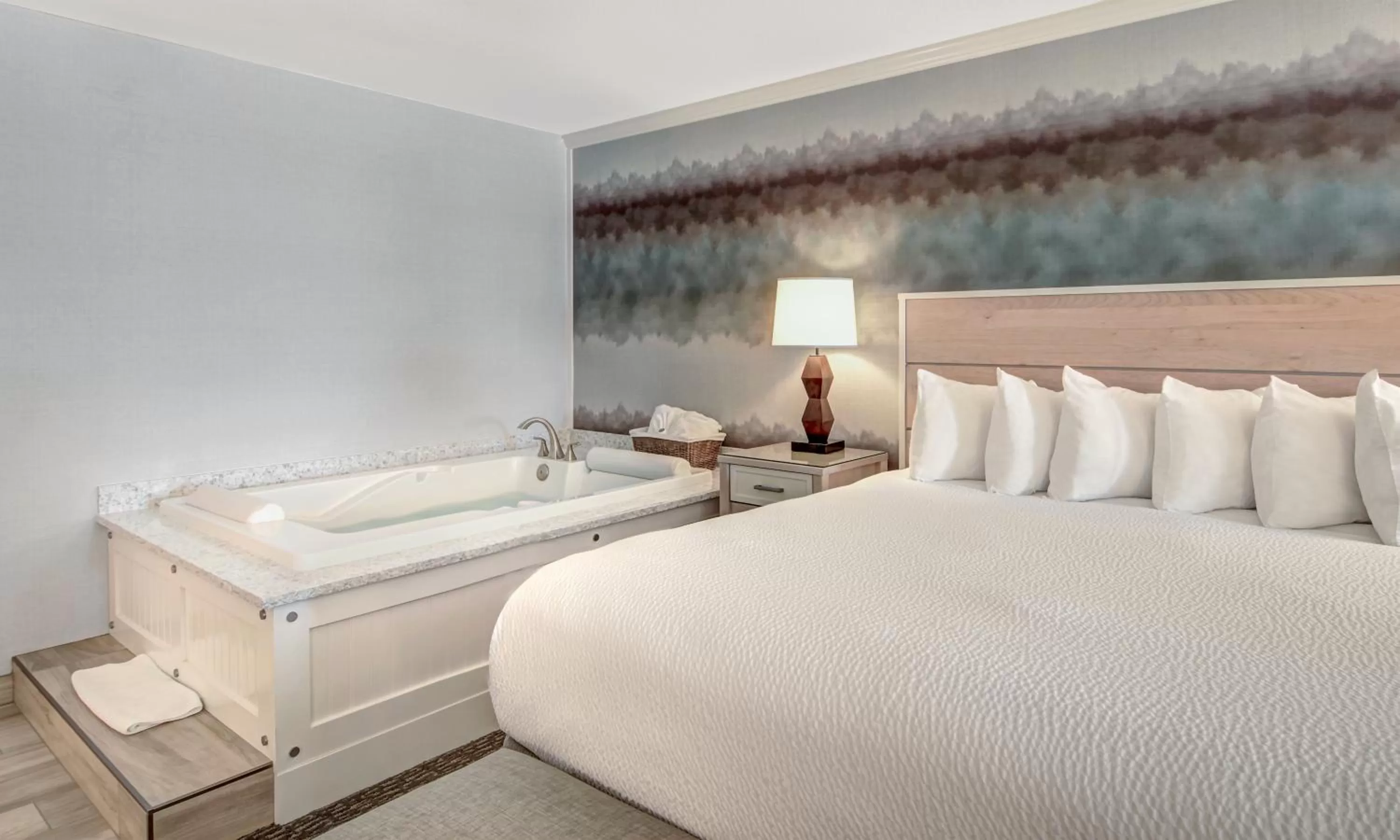 Bed in Hallmark Resort - Newport